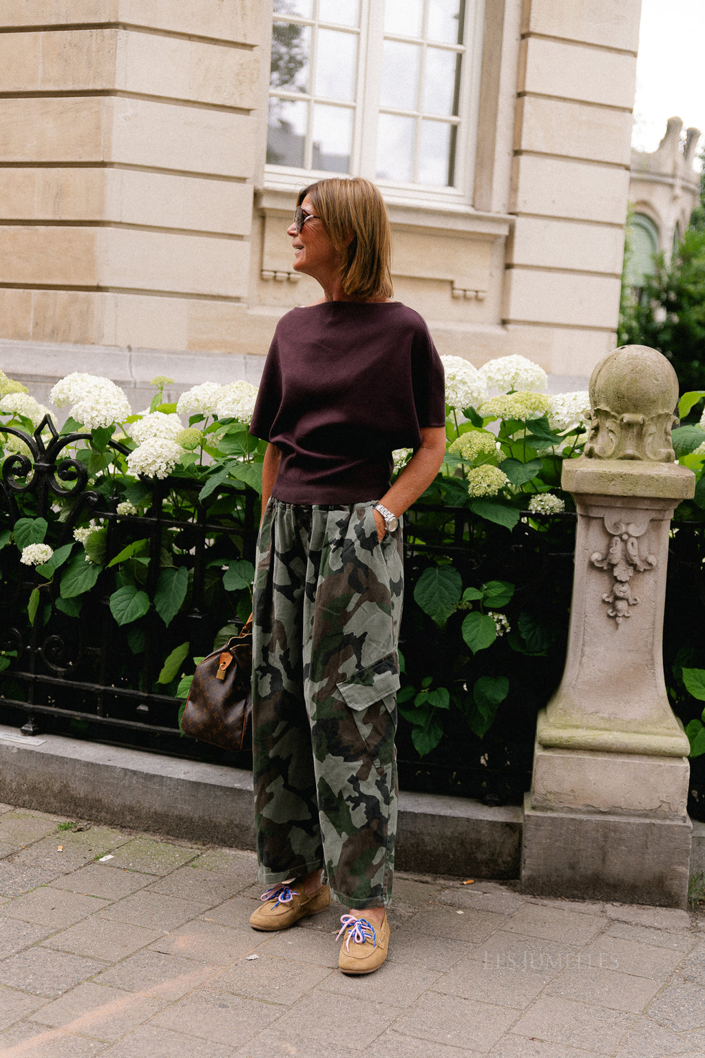 Lucia top aubergine