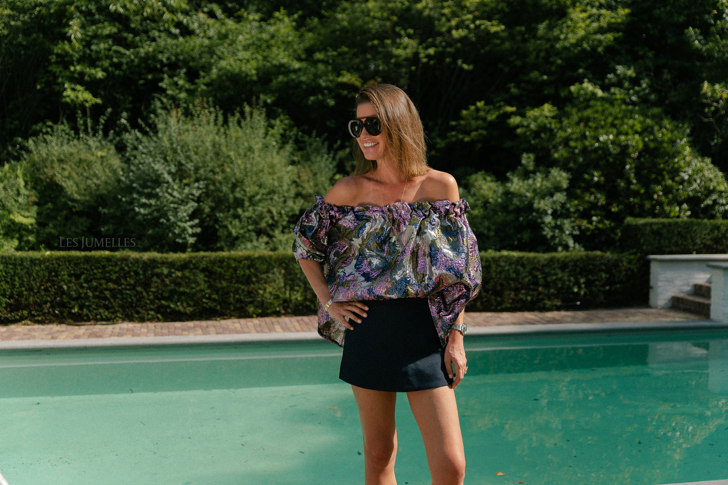 Chloe skort midnight blue