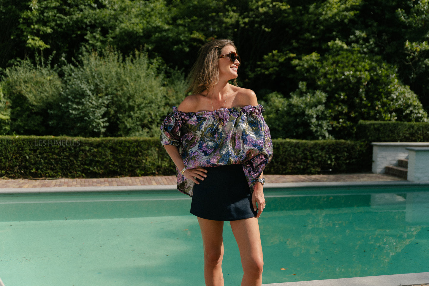Chloe skort midnight blue