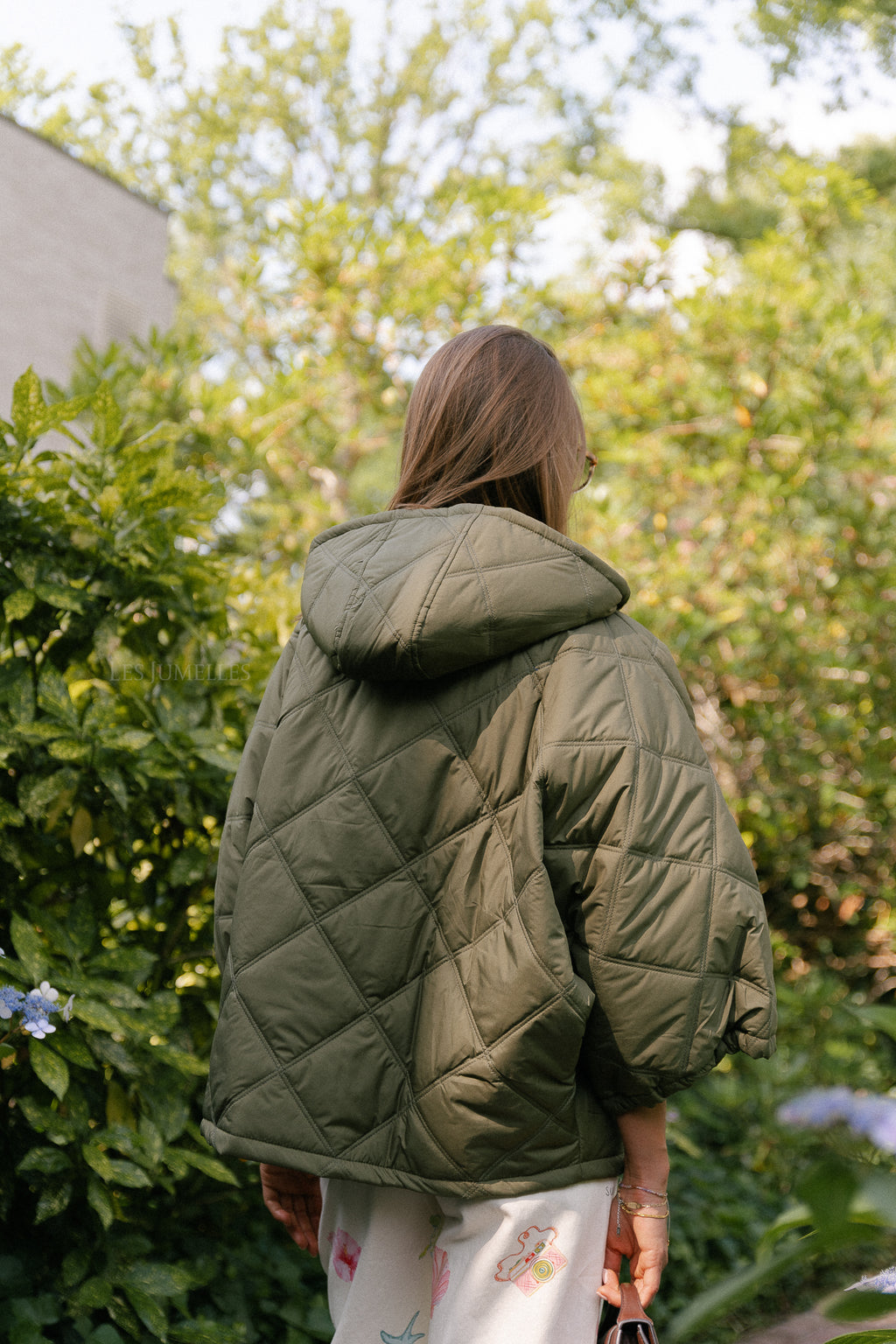 Sophie quilted jacket khaki