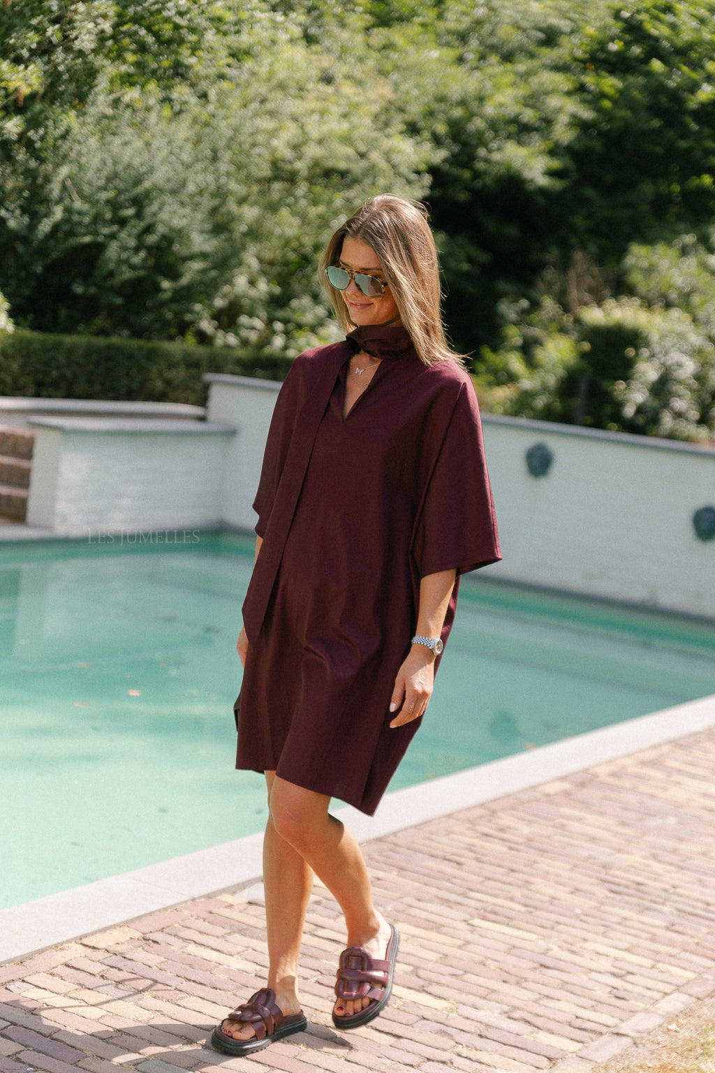 YASKaren 3/4 dress port royale