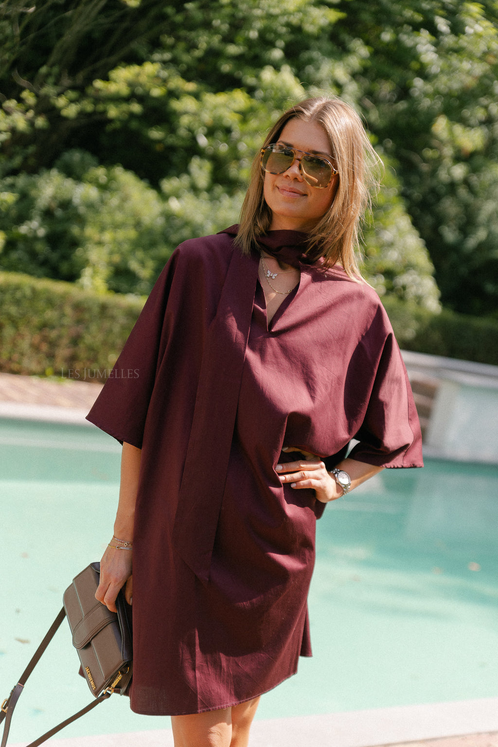 YASKaren 3/4 dress port royale