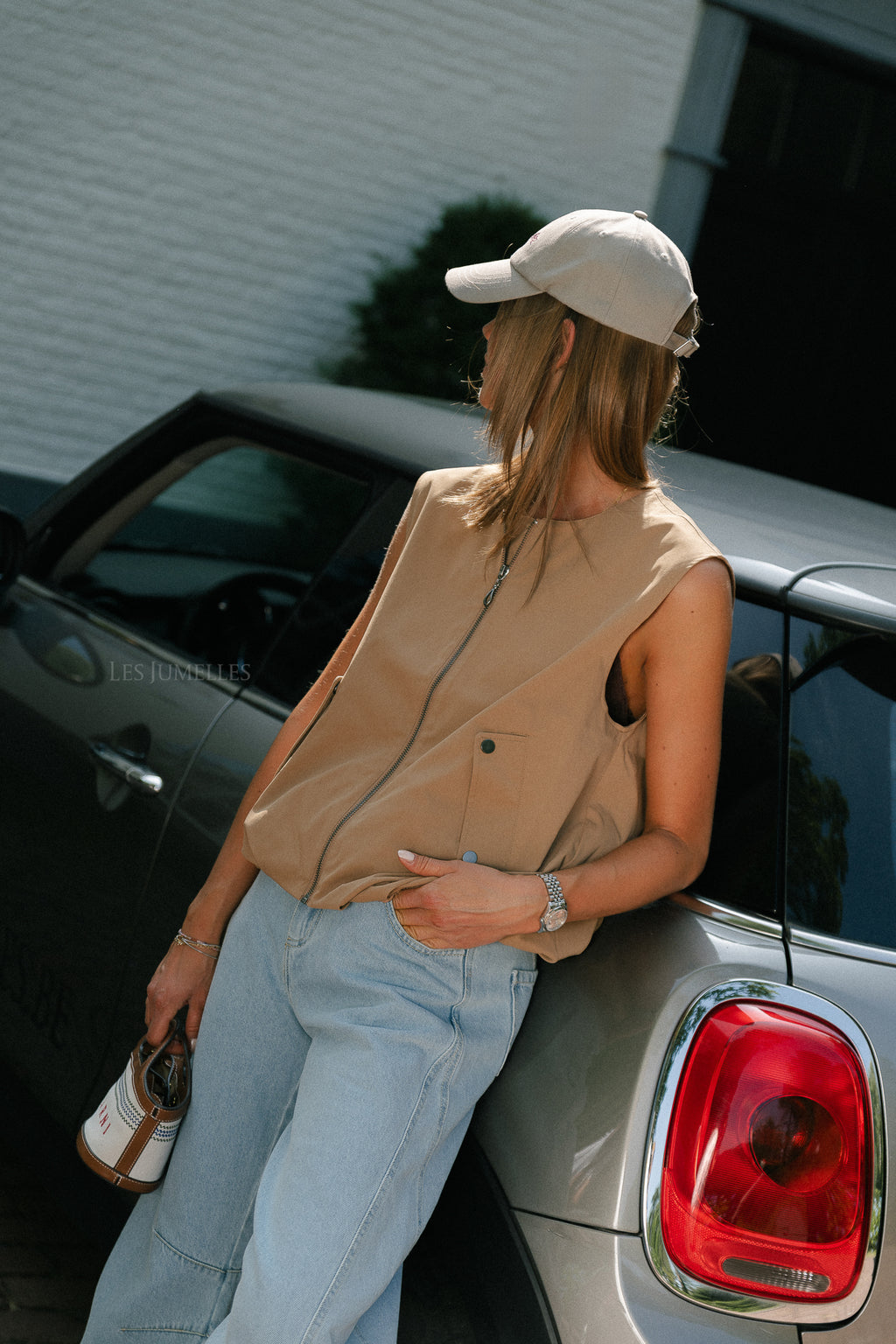 VIEmelie S/L vest tigers eye