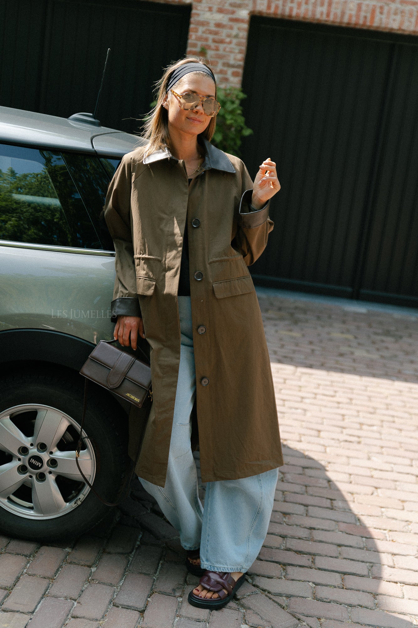 VIHella long coat coffee bean