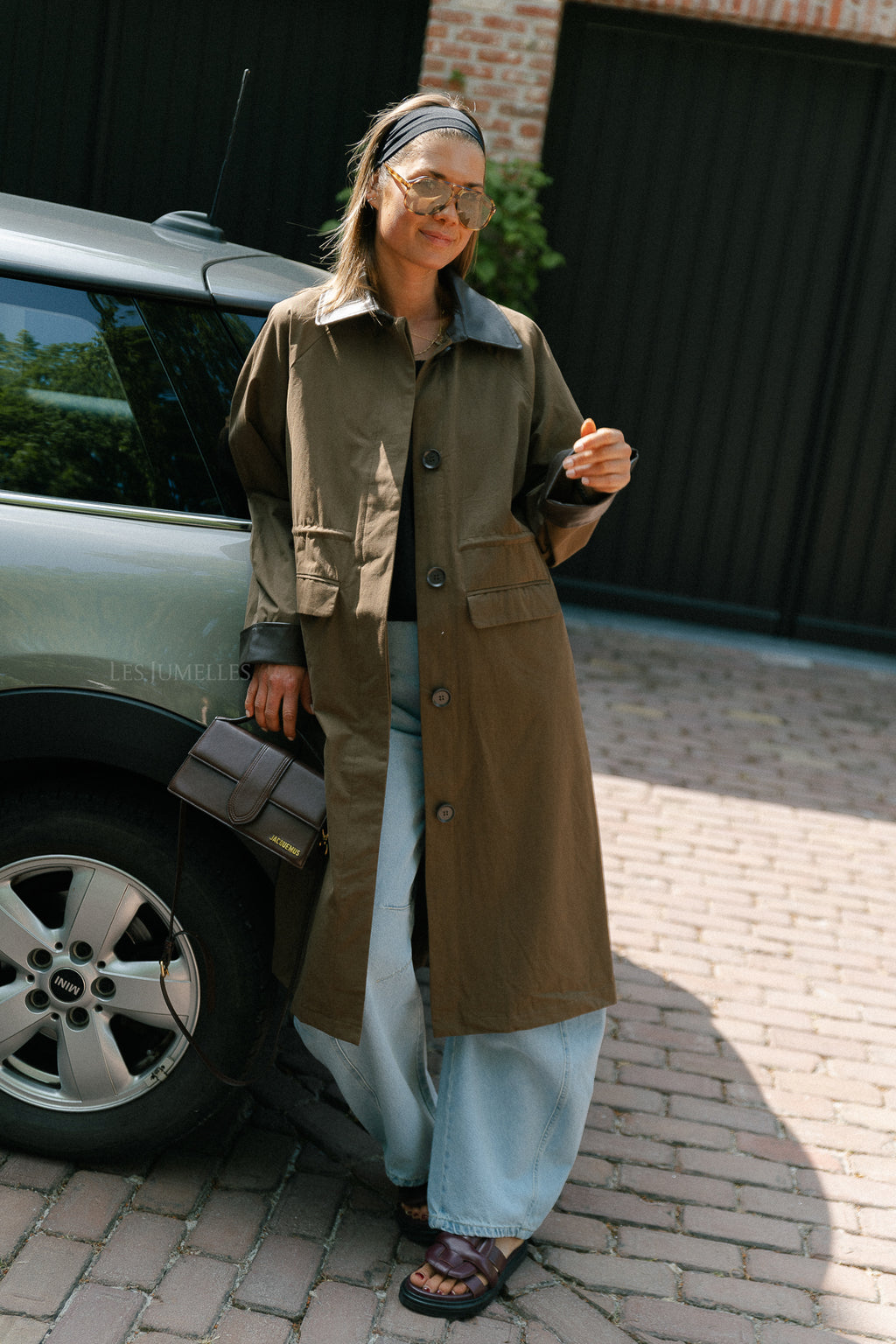 VIHella long coat coffee bean