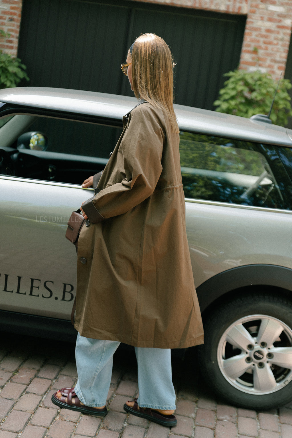 VIHella long coat coffee bean