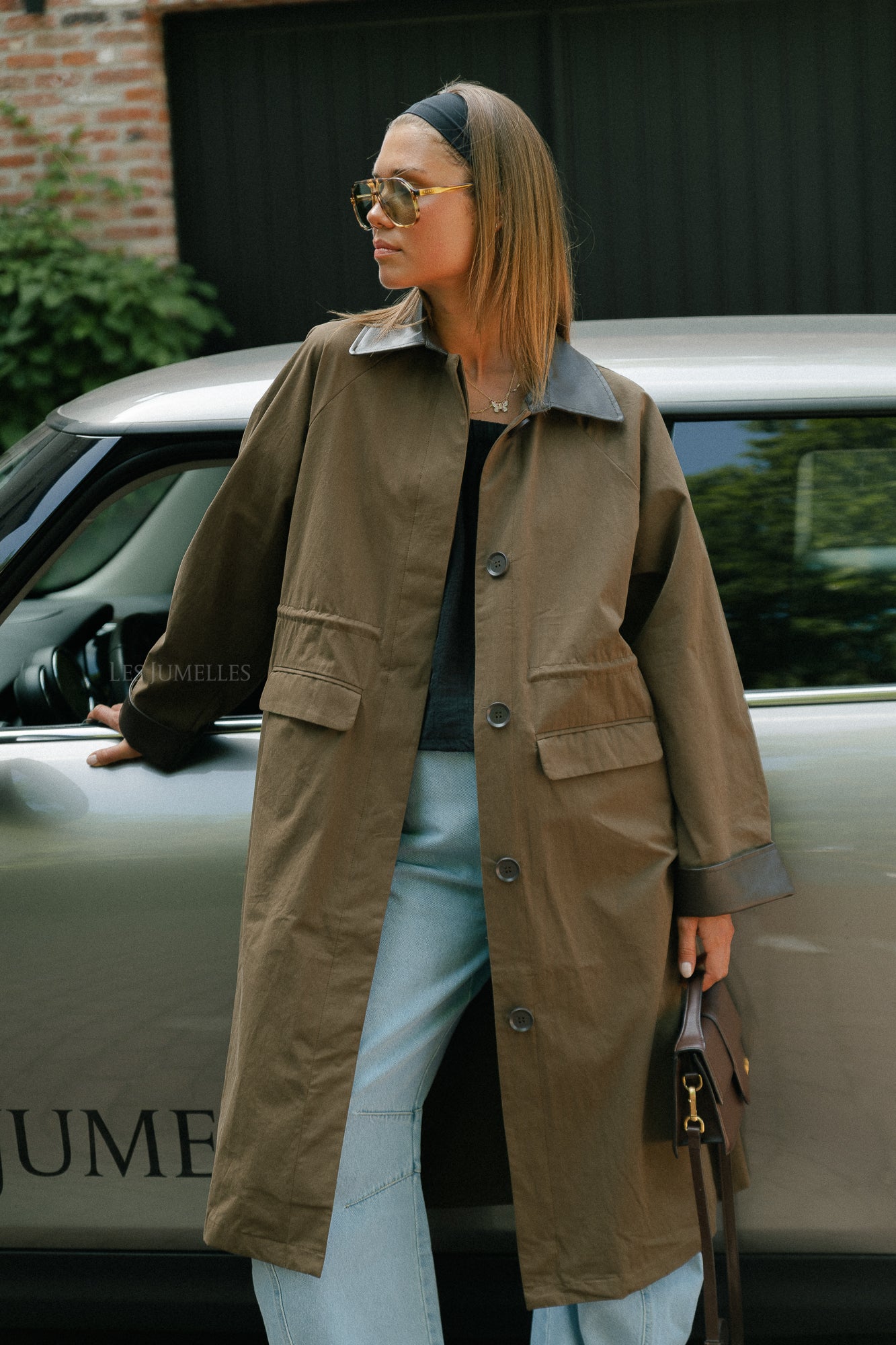 VIHella long coat coffee bean