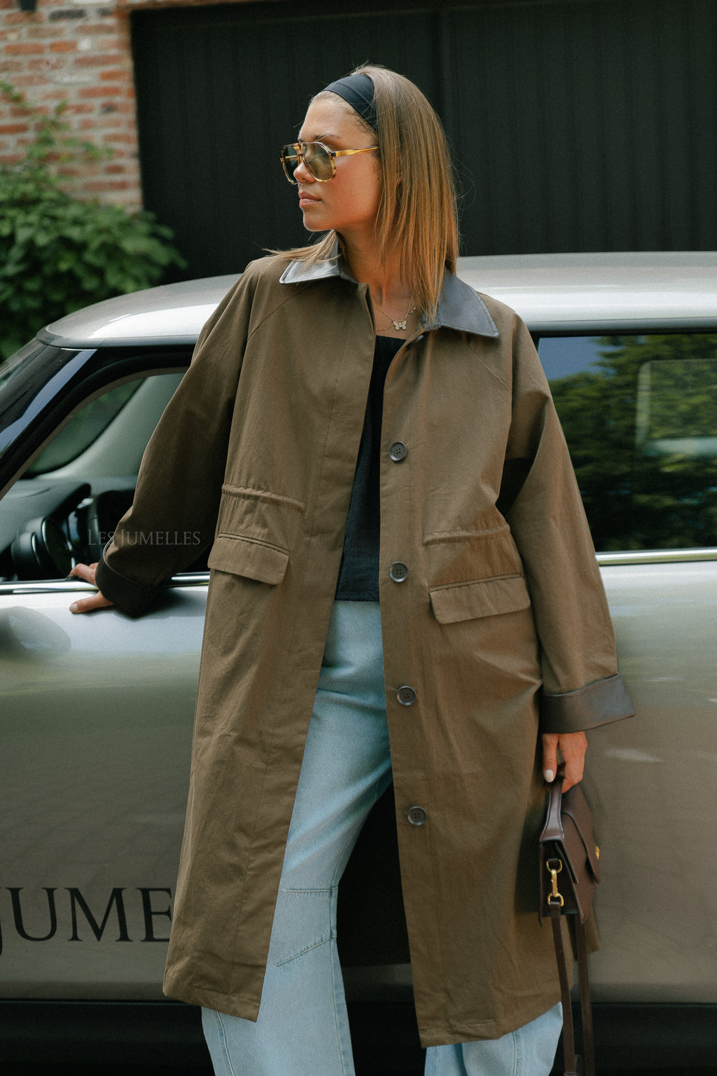 VIHella long coat coffee bean