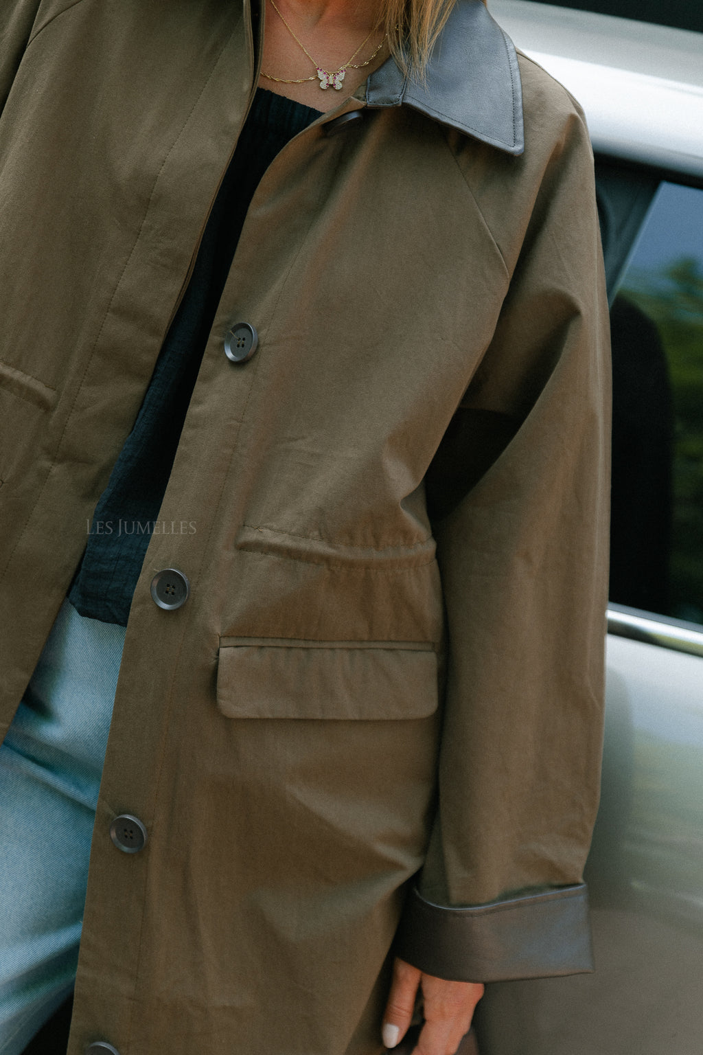 VIHella long coat coffee bean