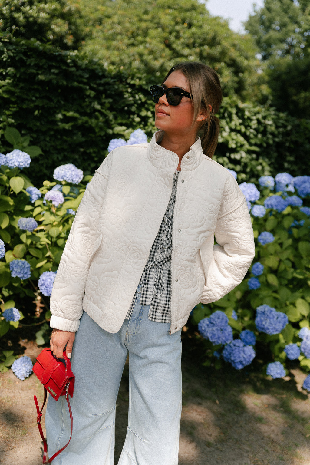 YASFipura LS quilted jacket birch