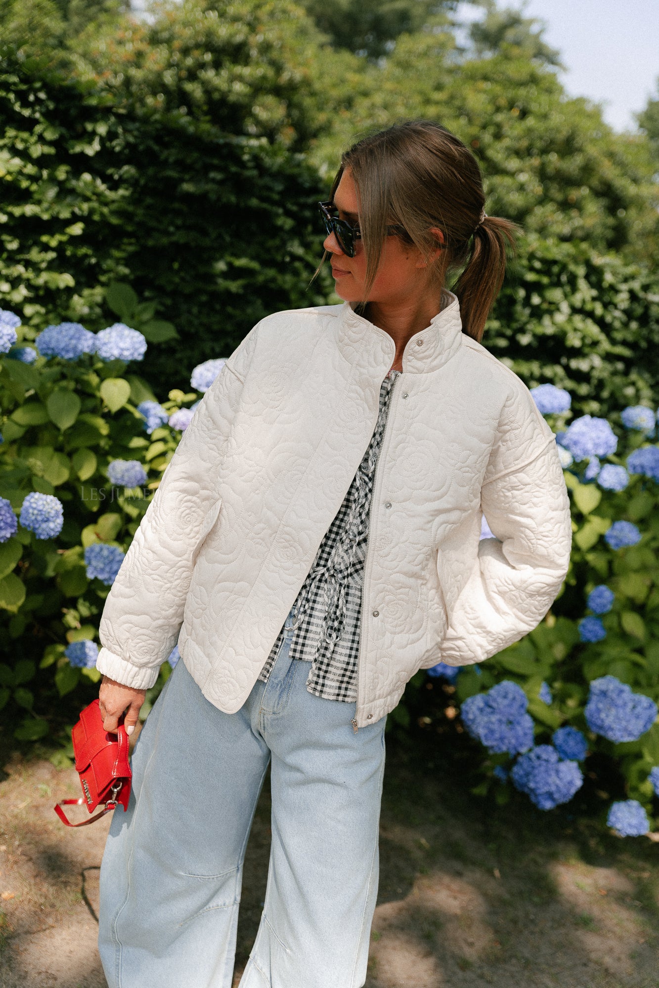 YASFipura LS quilted jacket birch