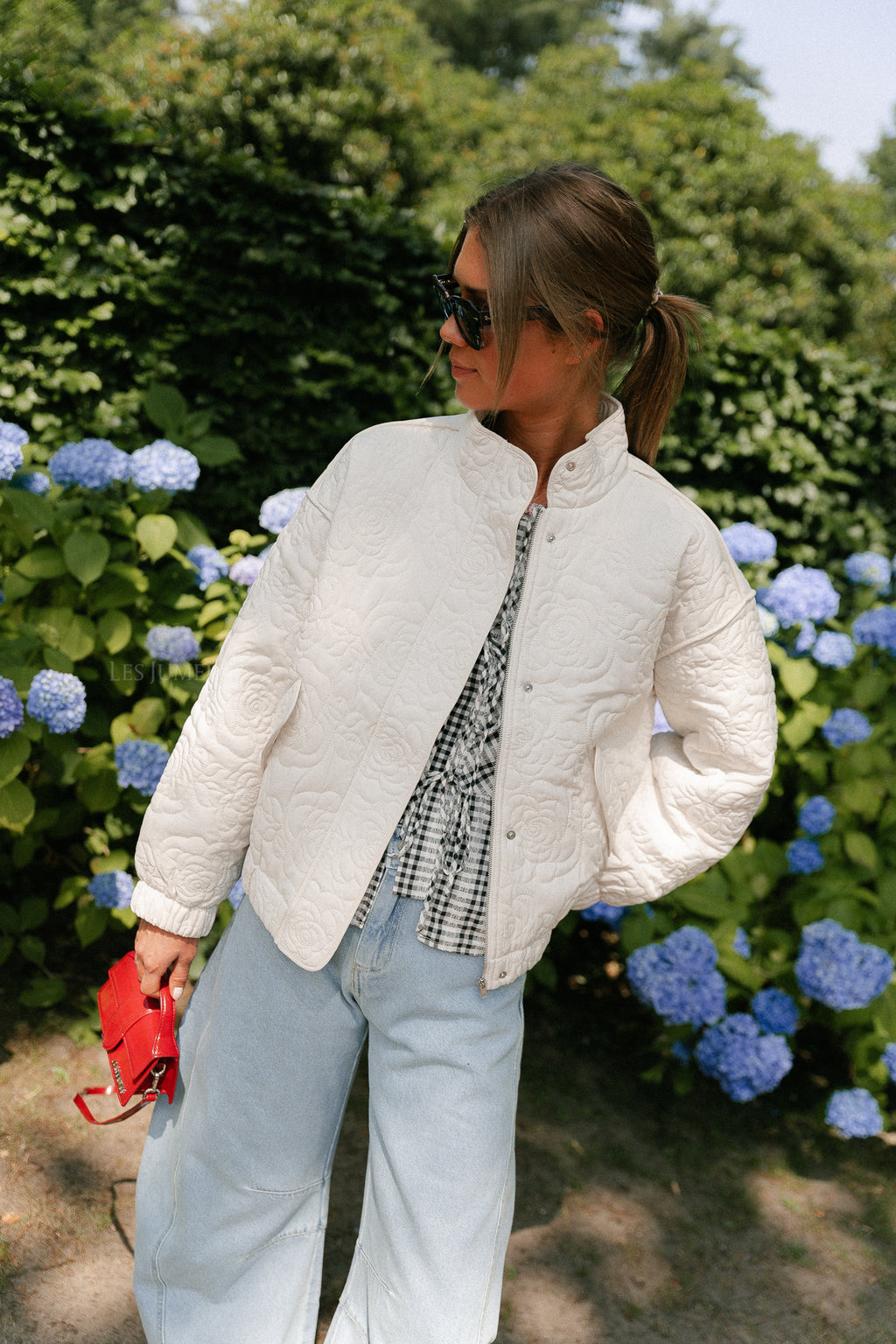 YASFipura LS quilted jacket birch