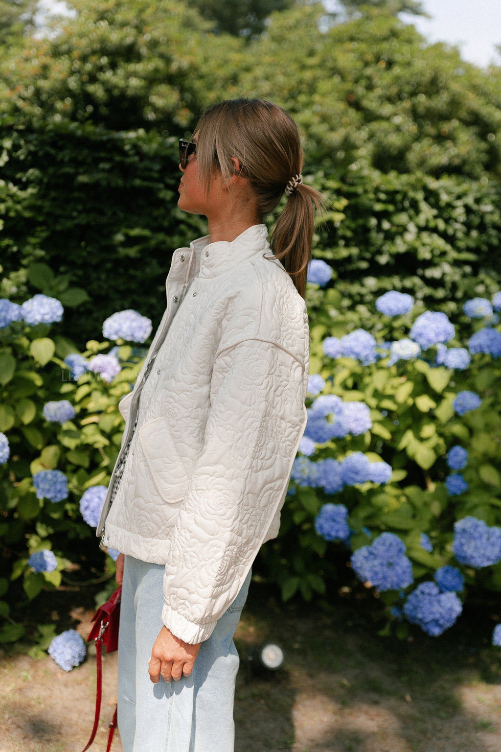 YASFipura LS quilted jacket birch
