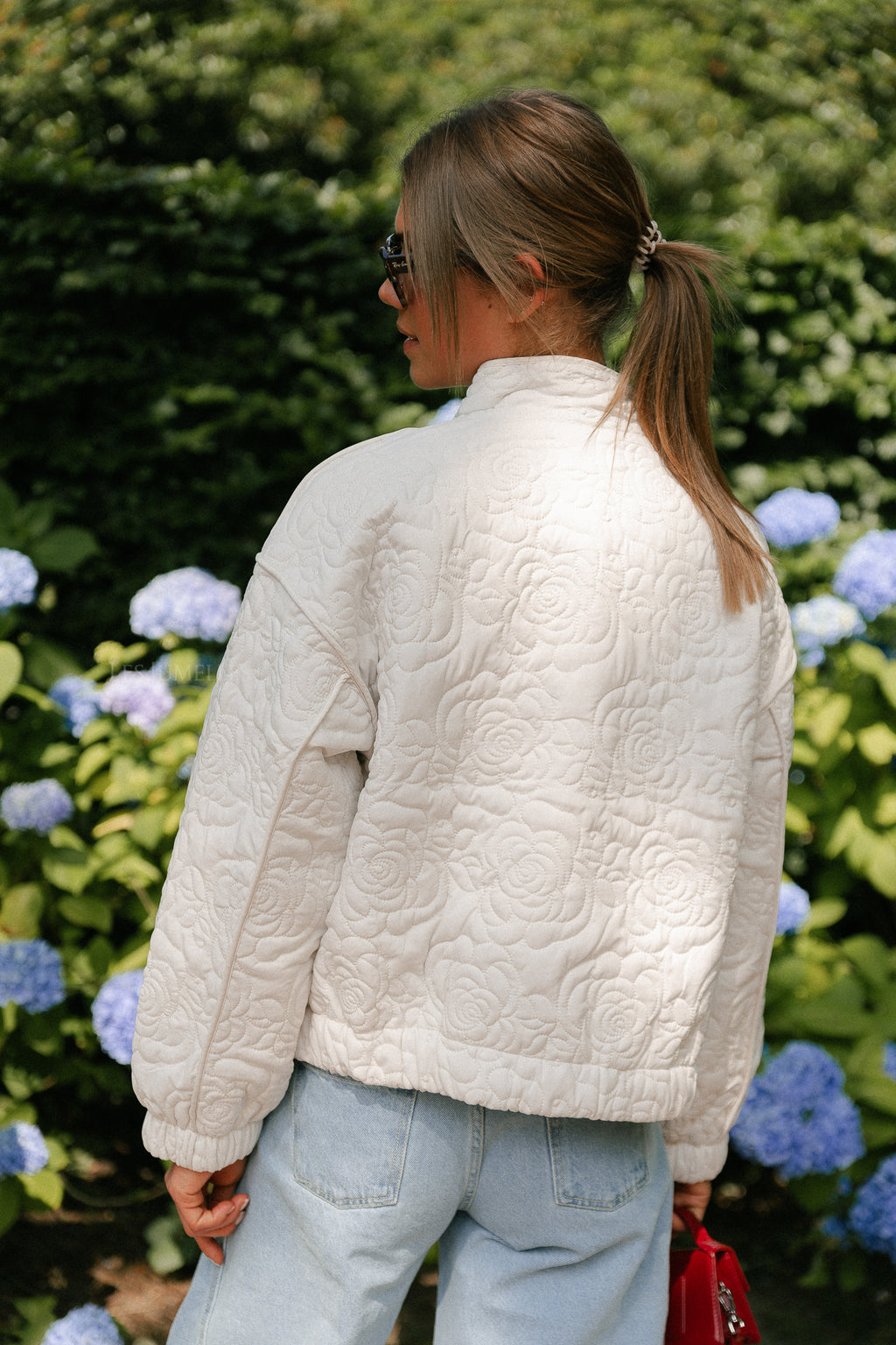 YASFipura LS quilted jacket birch