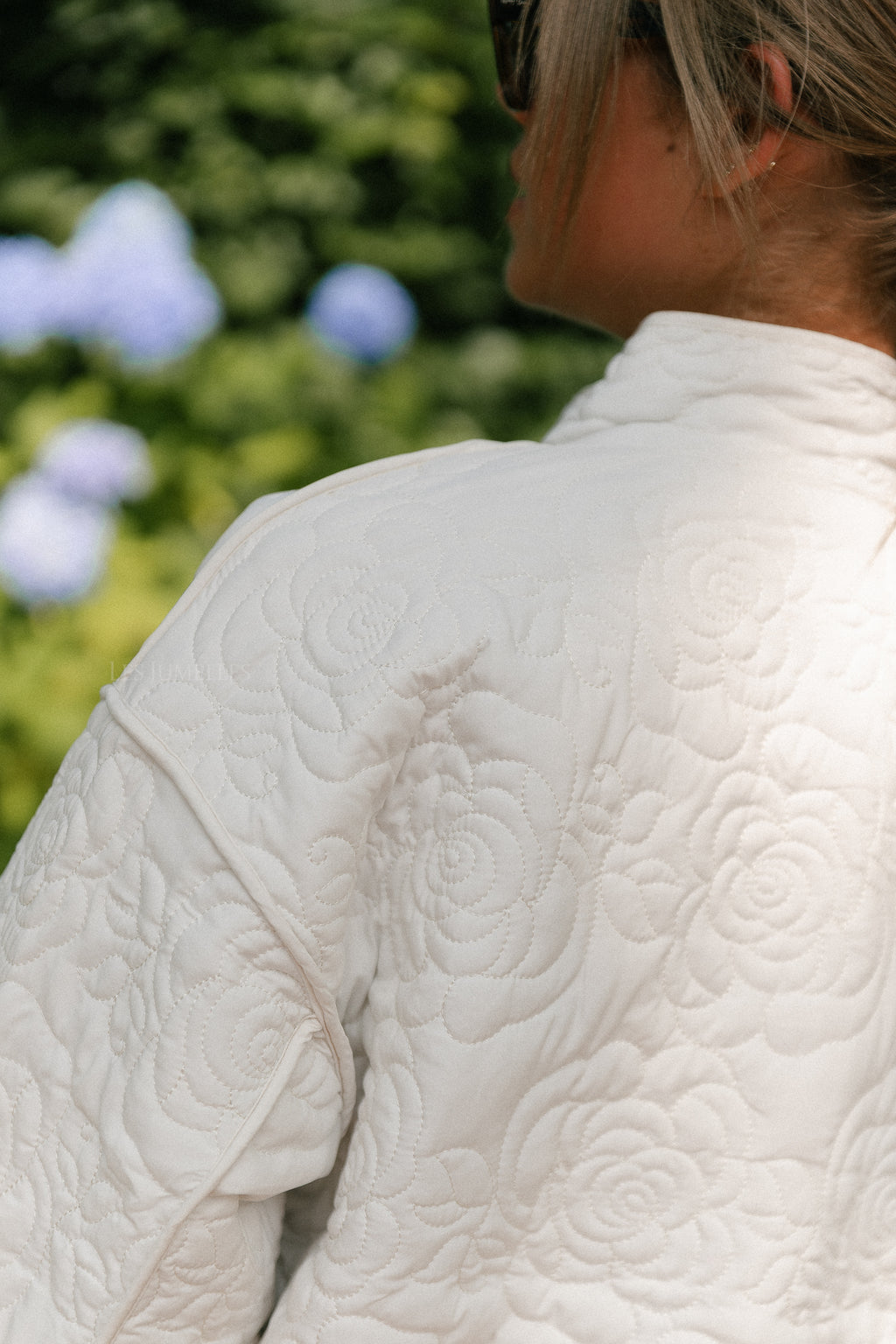 YASFipura LS quilted jacket birch