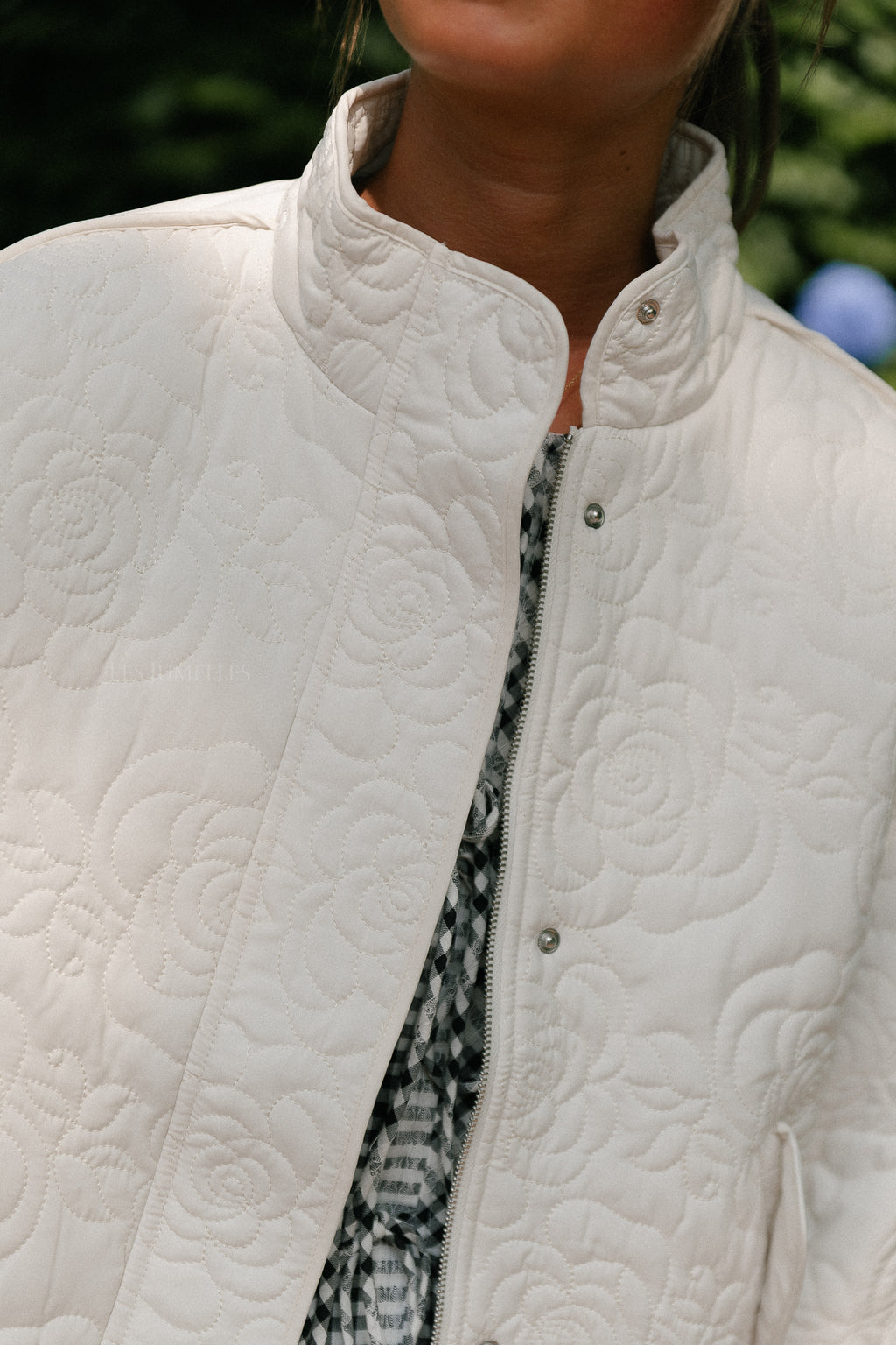 YASFipura LS quilted jacket birch