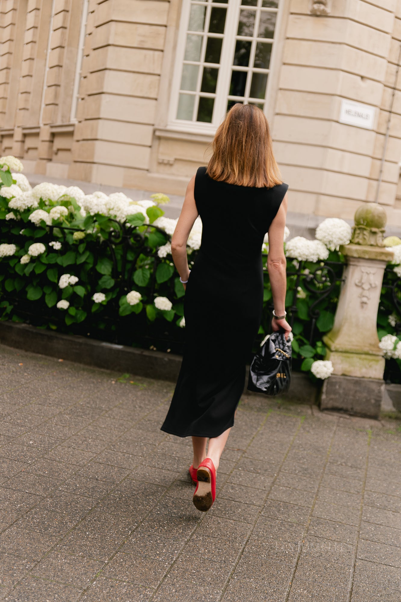 YASPina SL long dress black