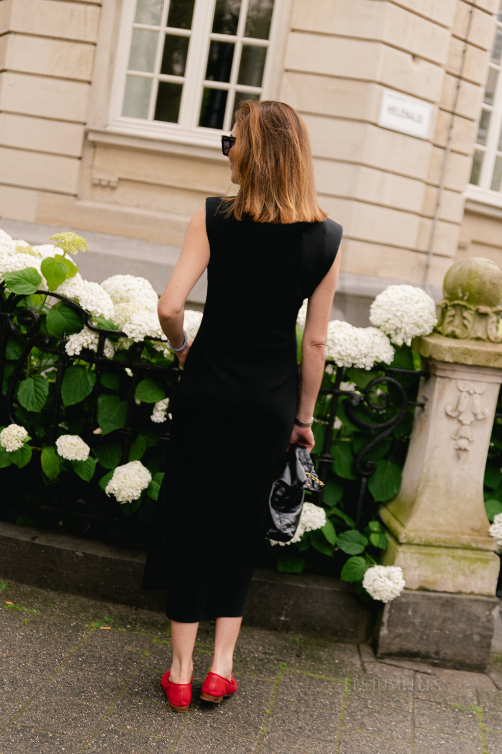 YASPina SL long dress black