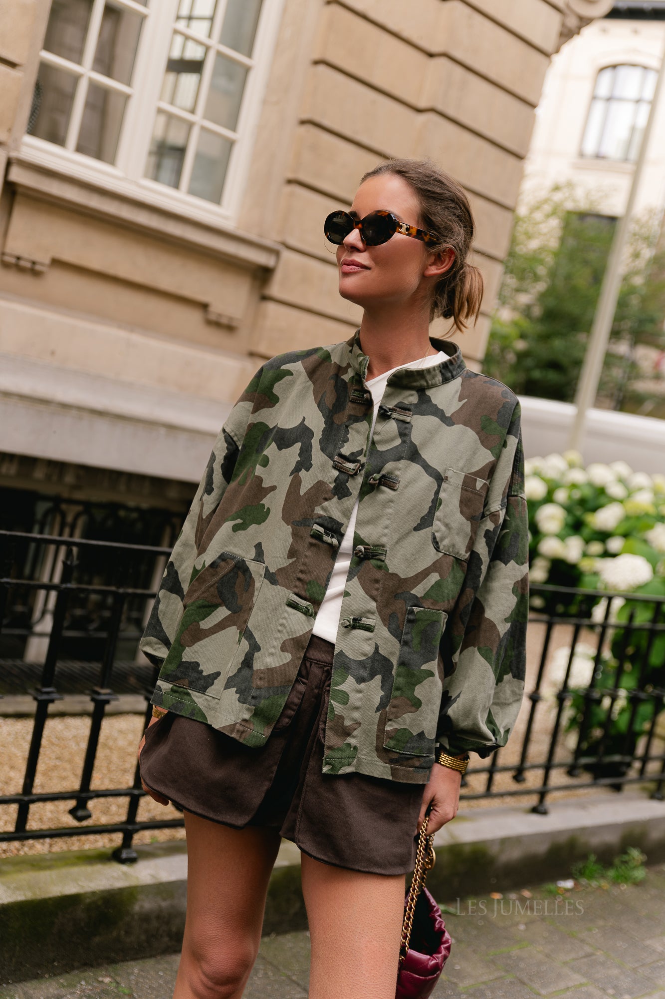 Blair jacket camouflage print