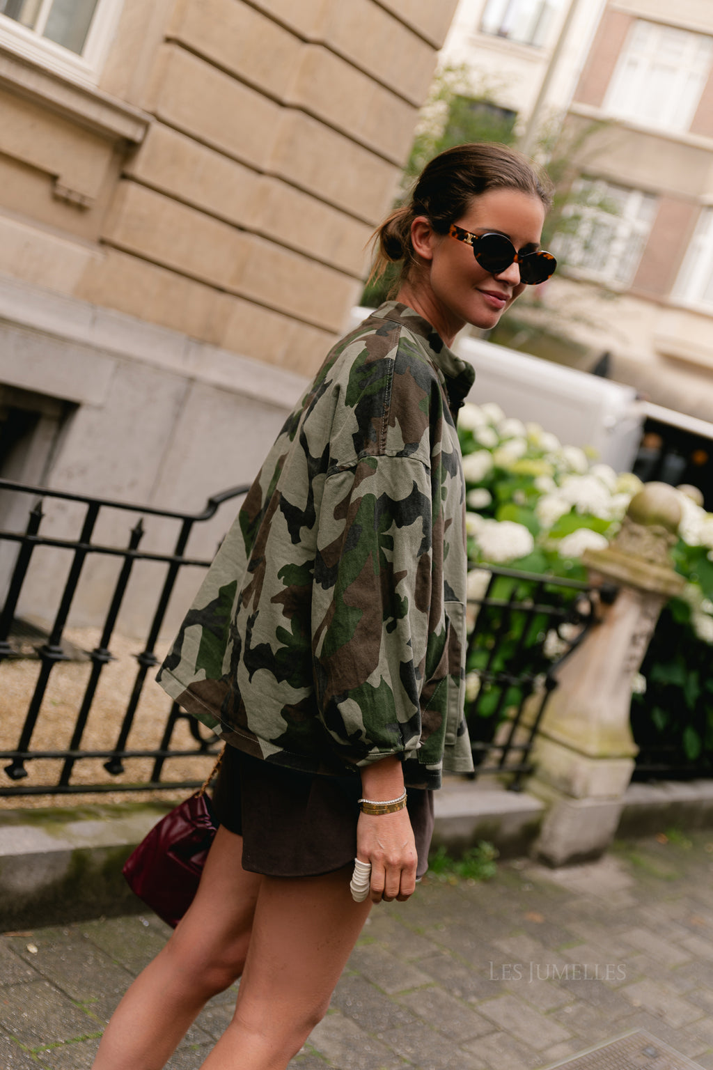 Blair jacket camouflage print