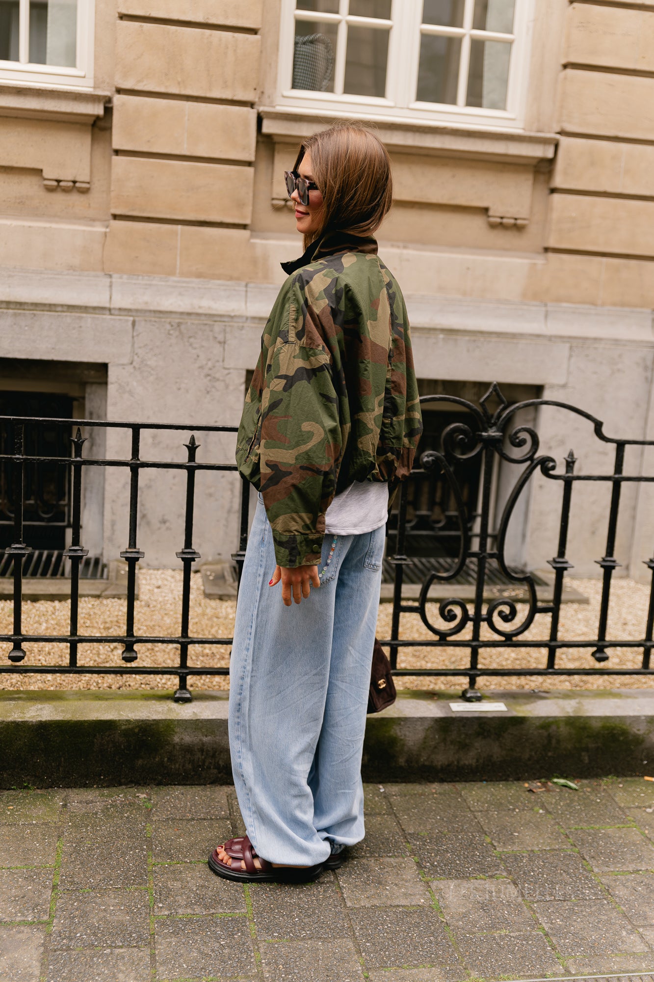 Alky bomber jacket camouflage