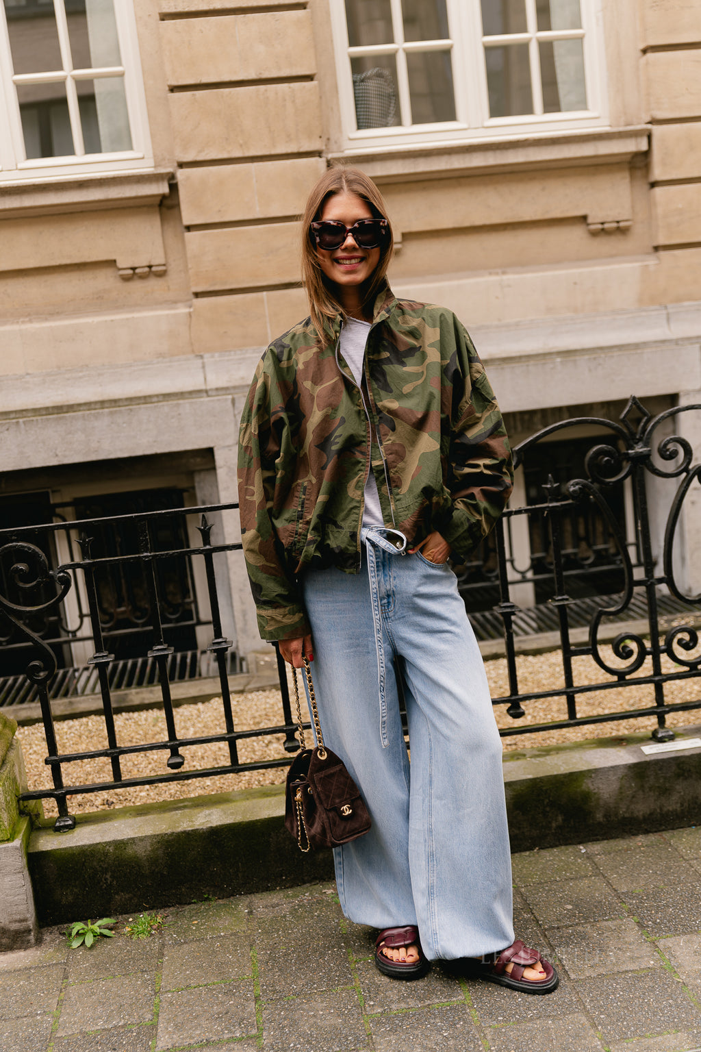 Alky bomber jacket camouflage