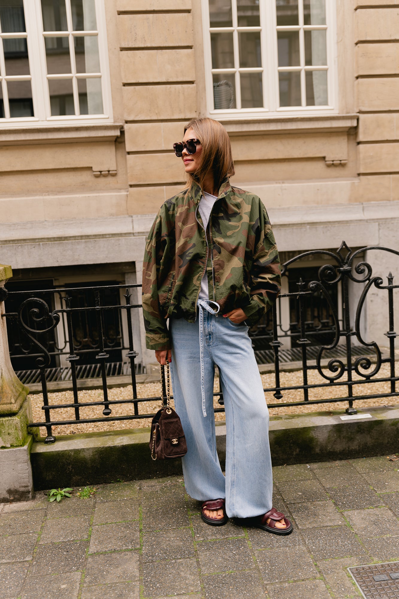 Alky bomber jacket camouflage