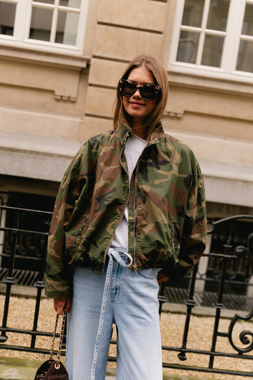 Alky bomber jacket camouflage