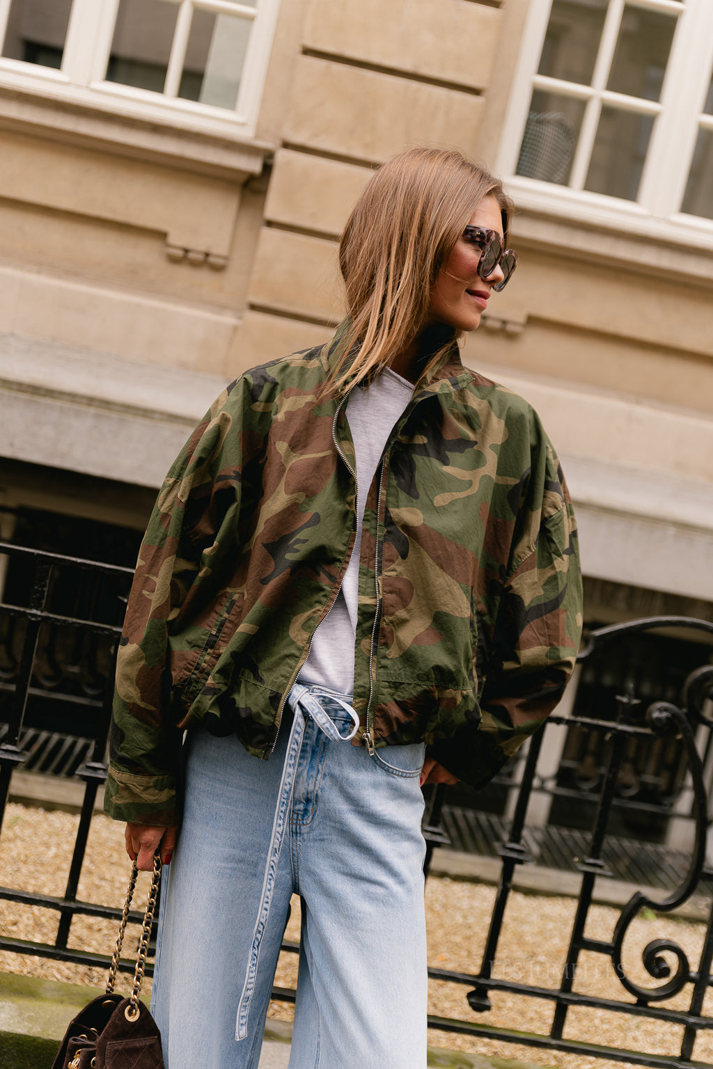 Alky bomber jacket camouflage