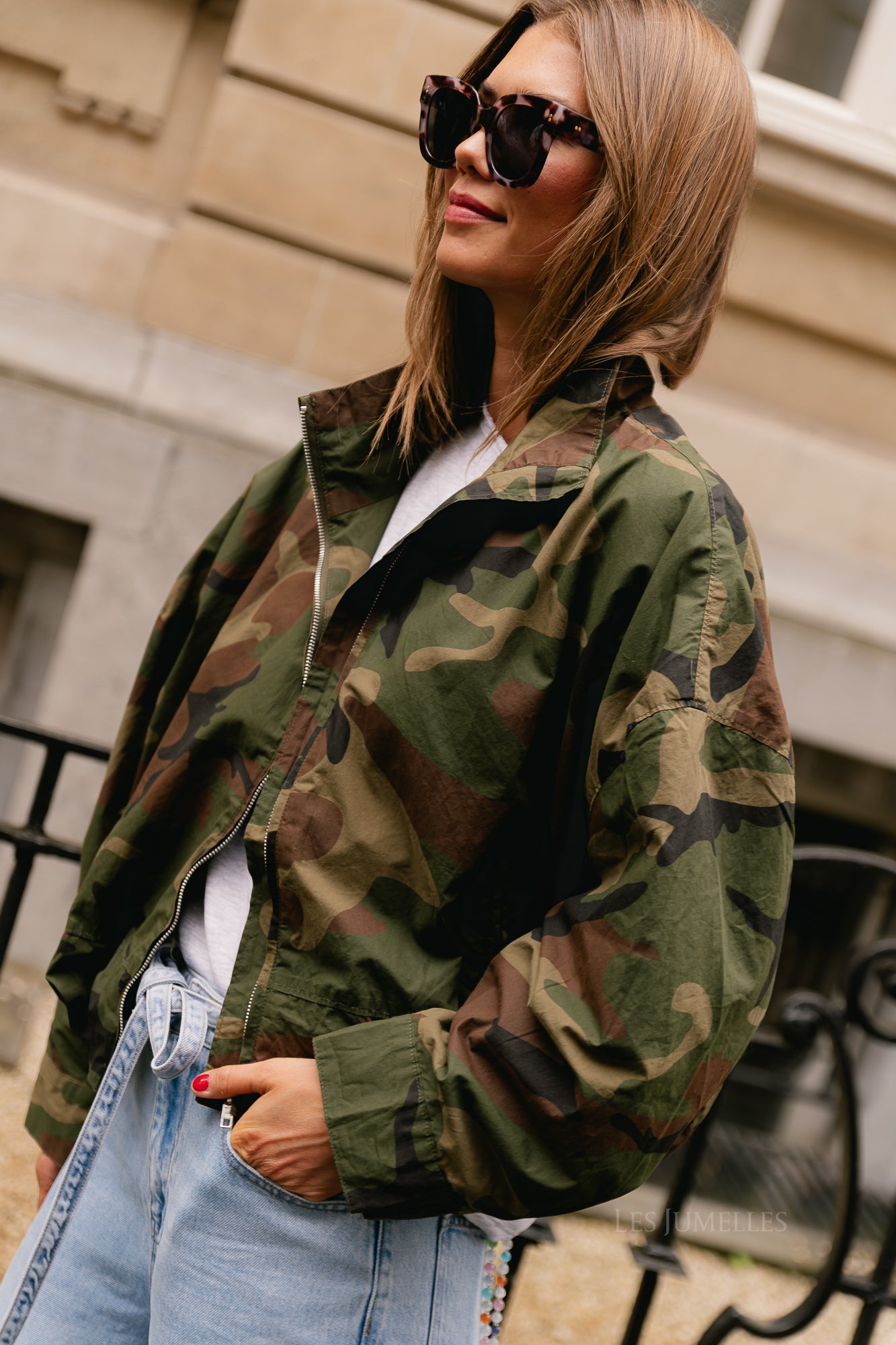 Alky bomber jacket camouflage