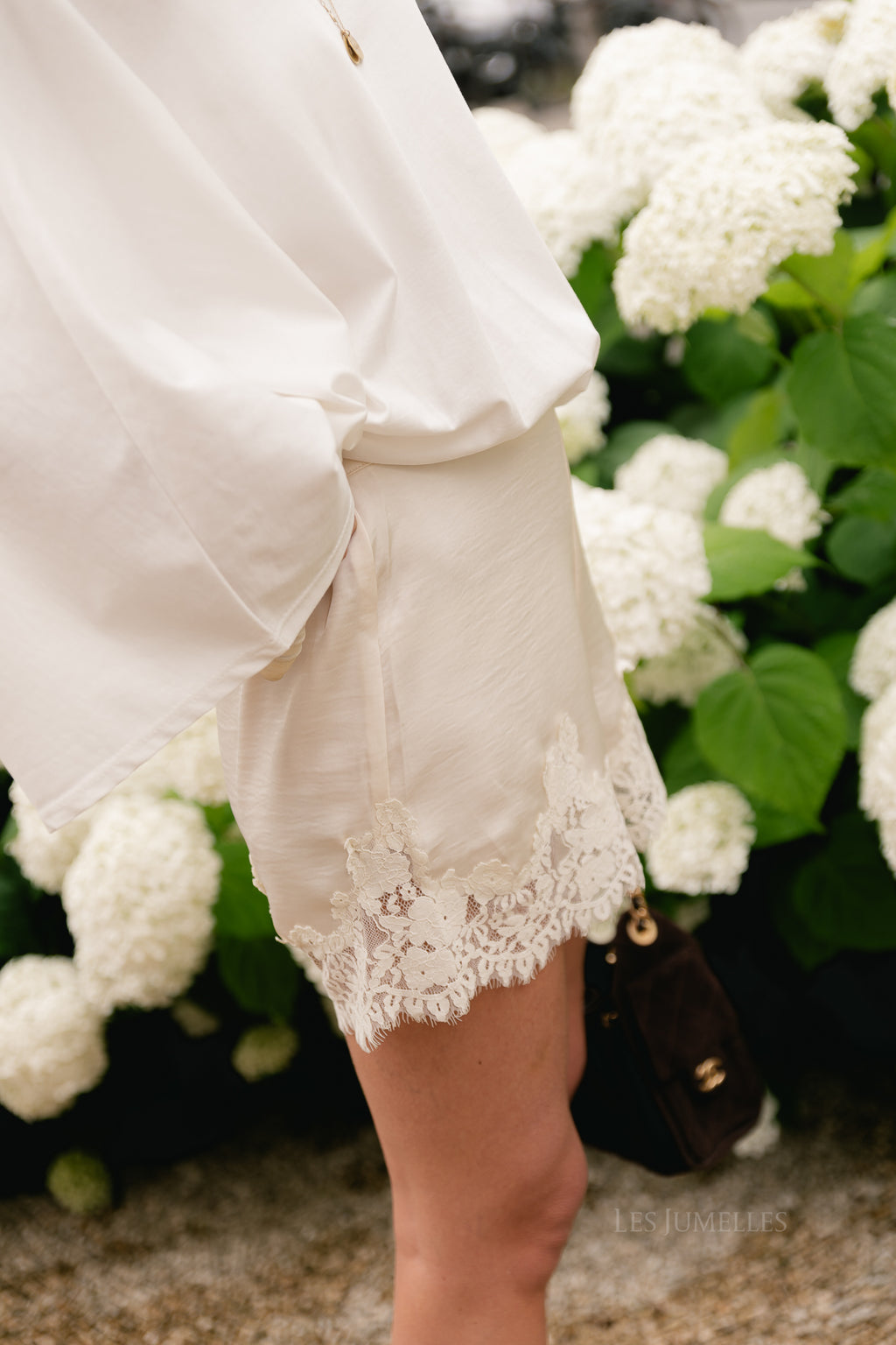 Fleur shorts cream