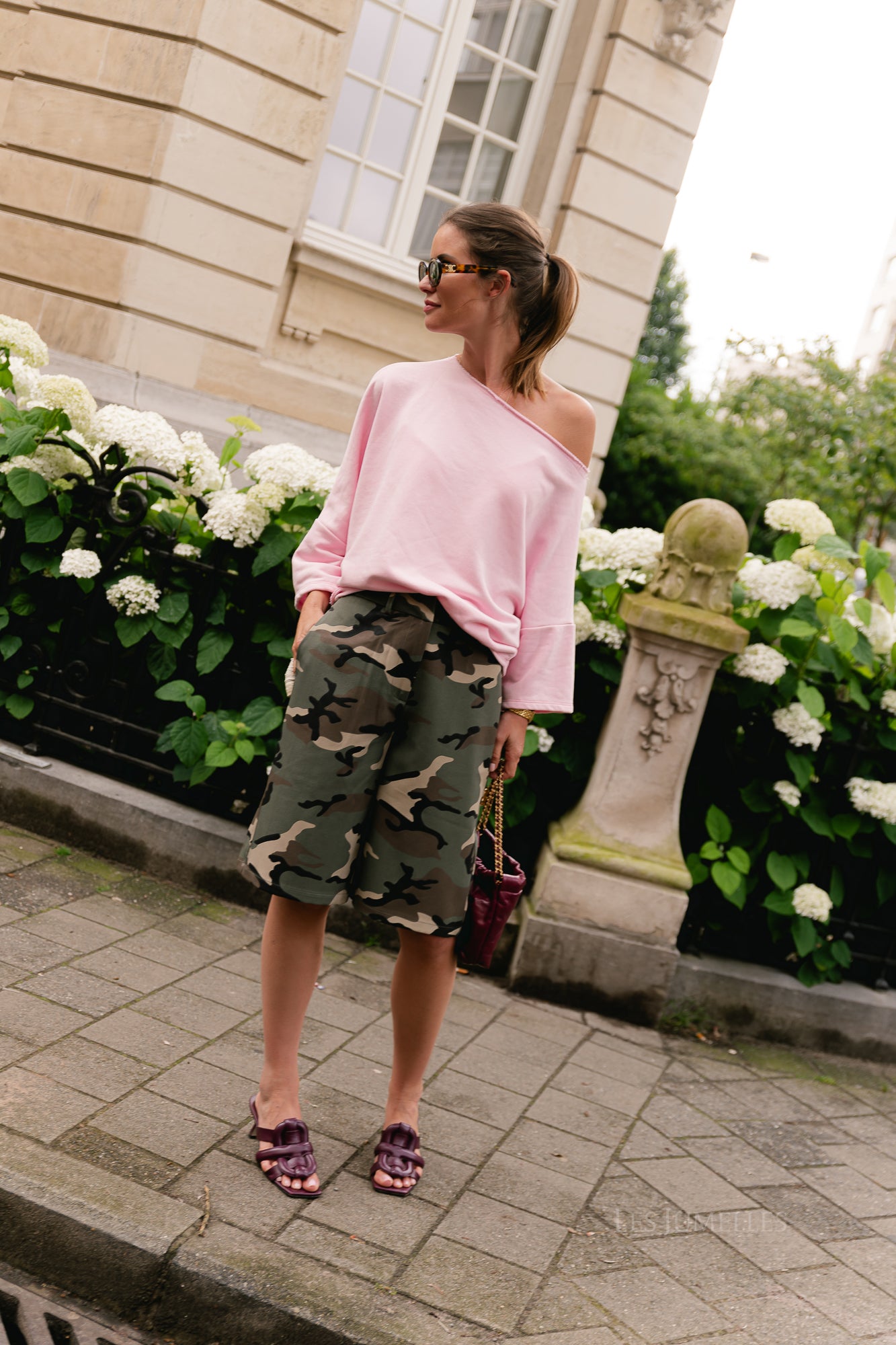Emily oversized shirt pink