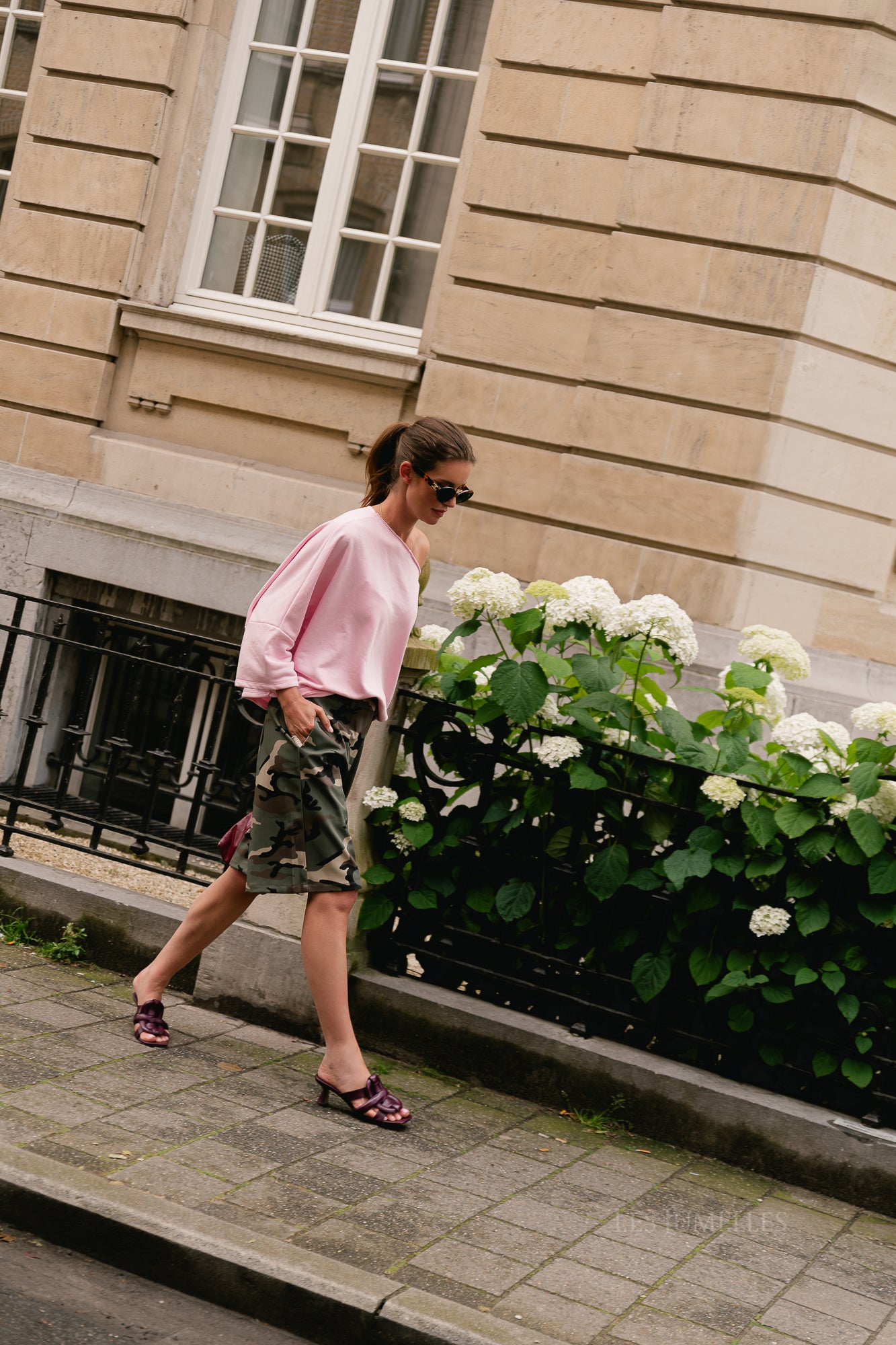 Emily oversized shirt pink