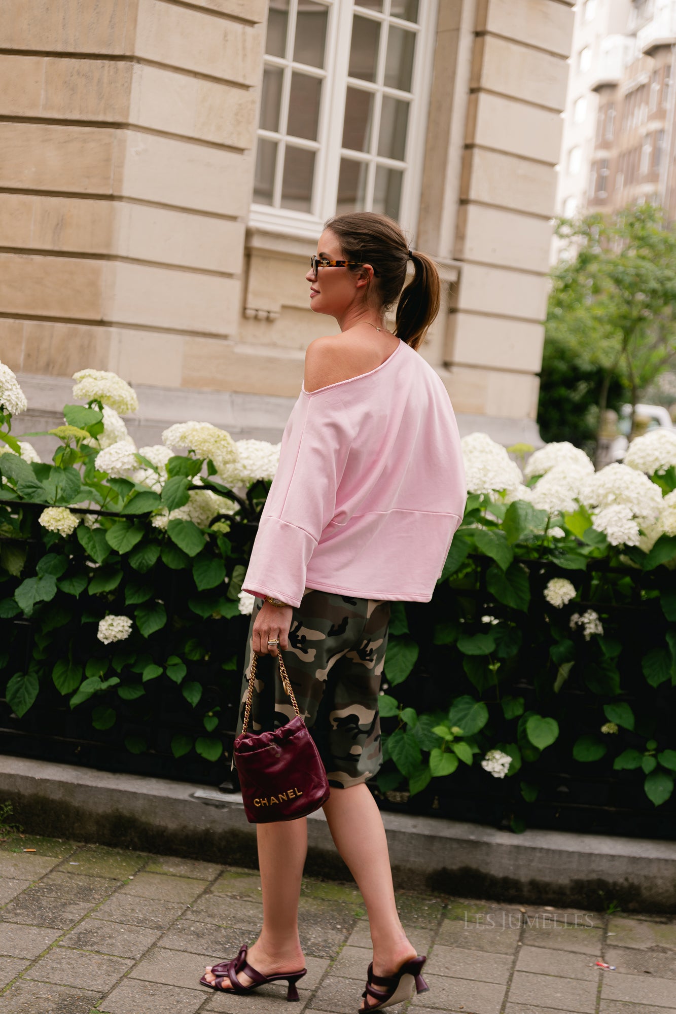 Emily oversized shirt pink