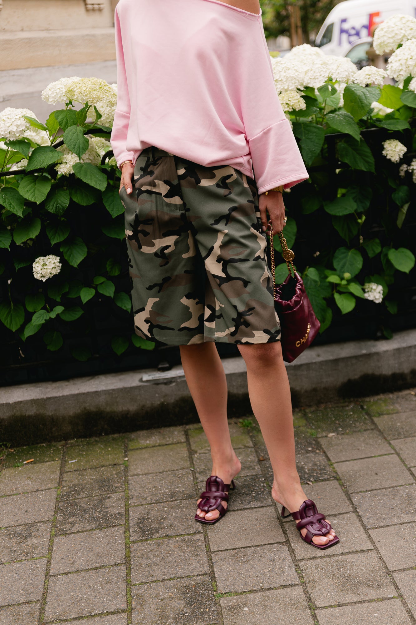 Aily bermuda shorts camouflage print