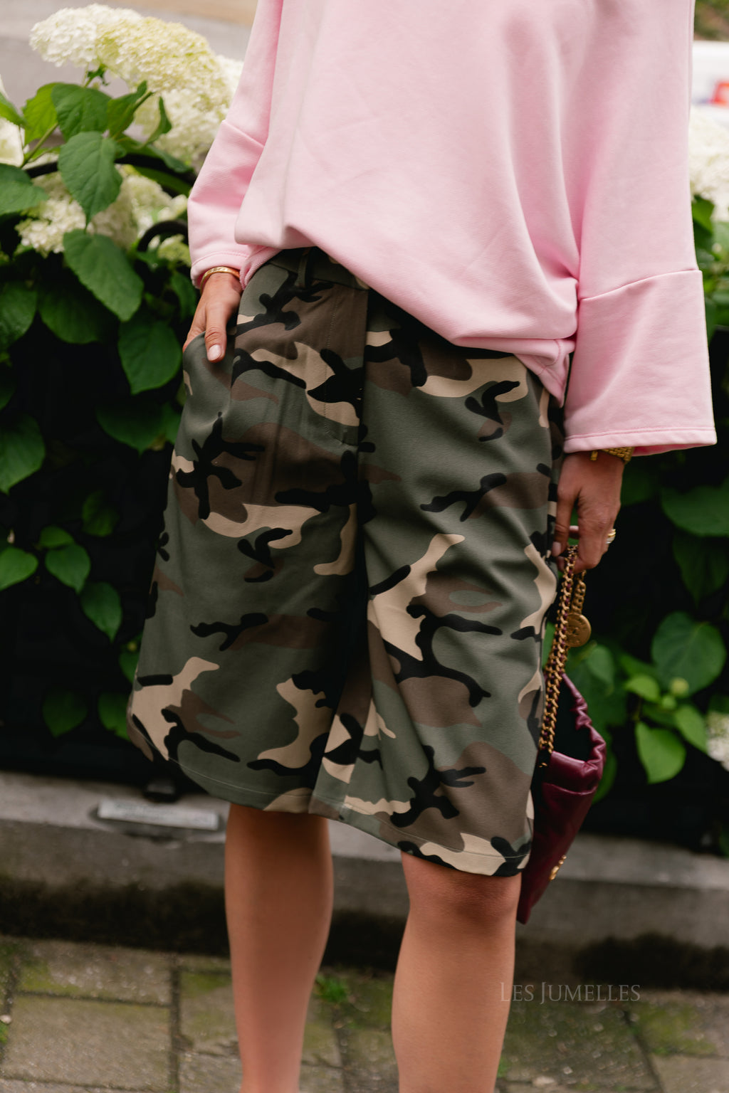 Aily bermuda shorts camouflage print