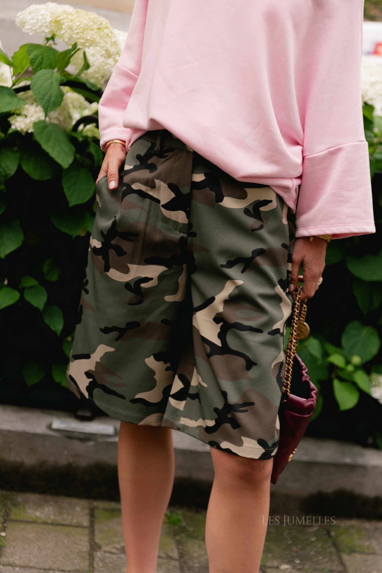 Aily bermuda shorts camouflage print