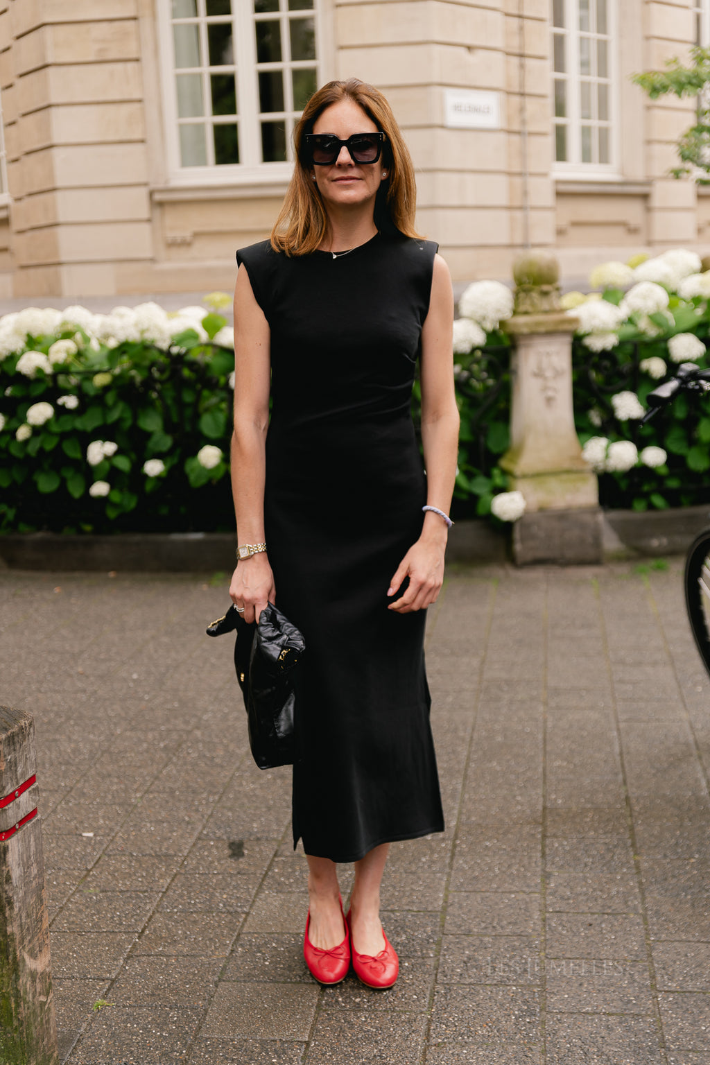 YASPina SL long dress black