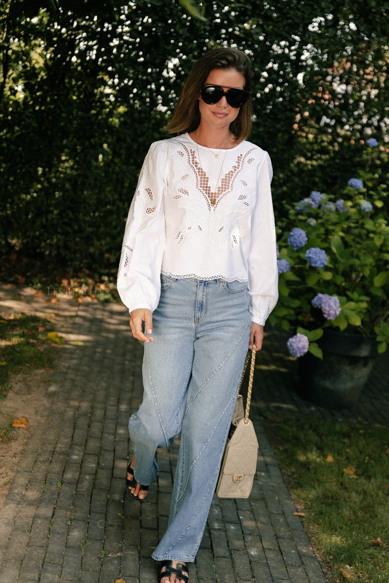 YASCeca HMW straight jeans medium blue denim