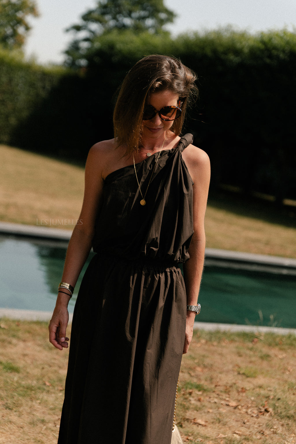 Fran long skirt hot chocolate