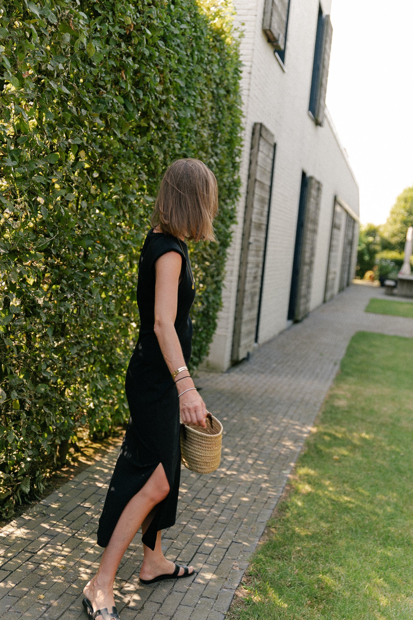 YASPina SL long dress black