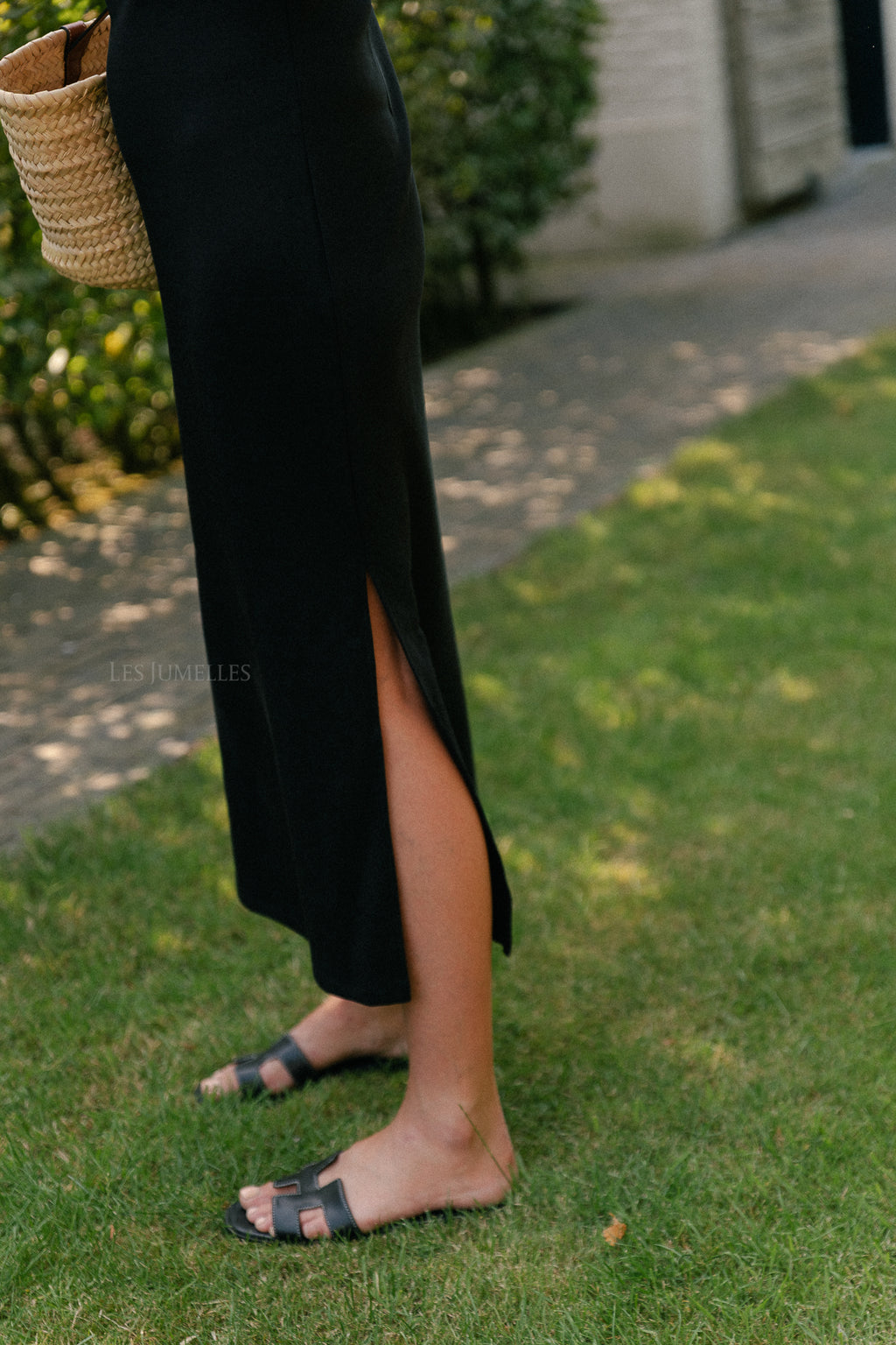 YASPina SL long dress black