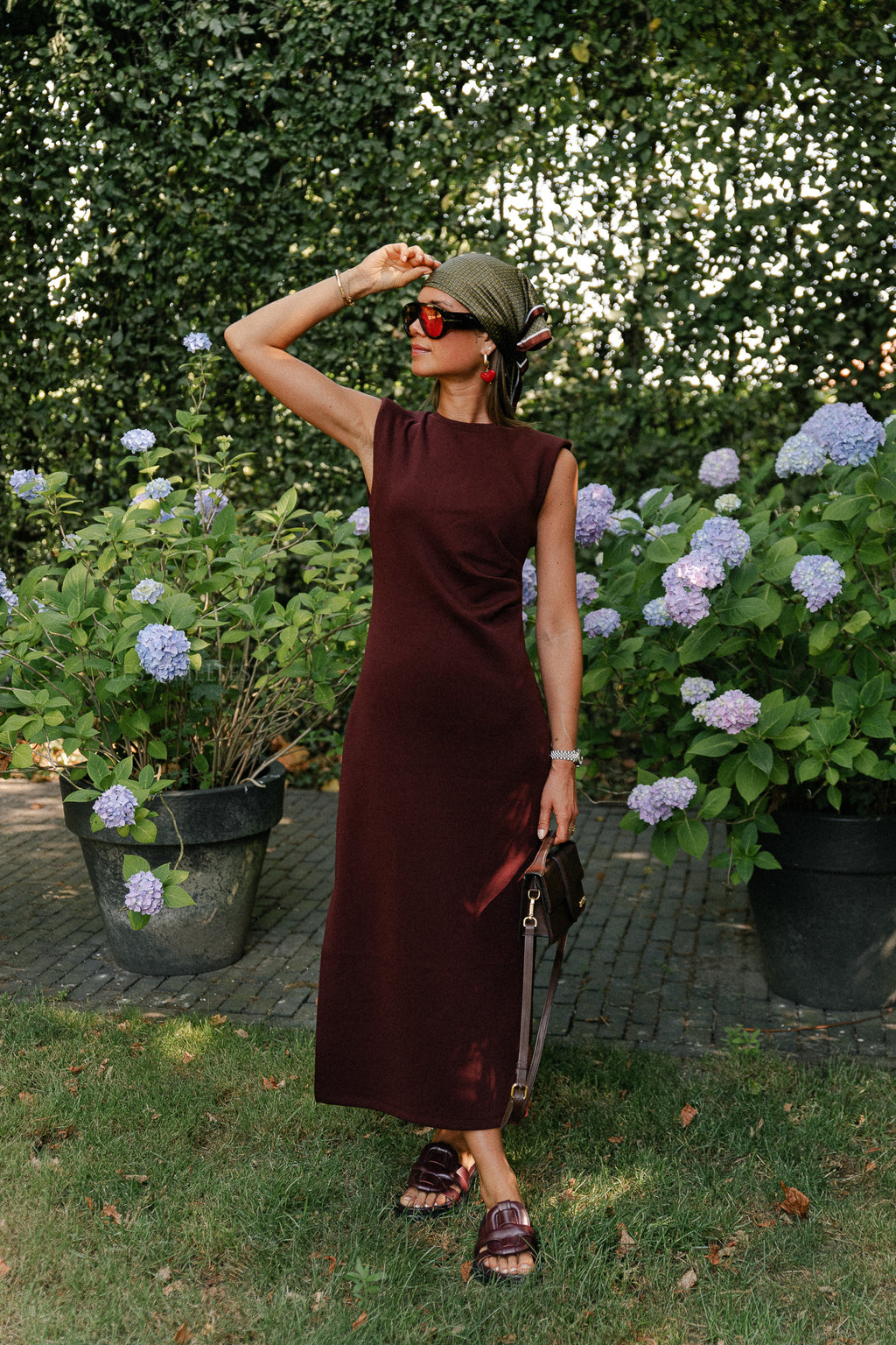 YASPina SL long dress port royale