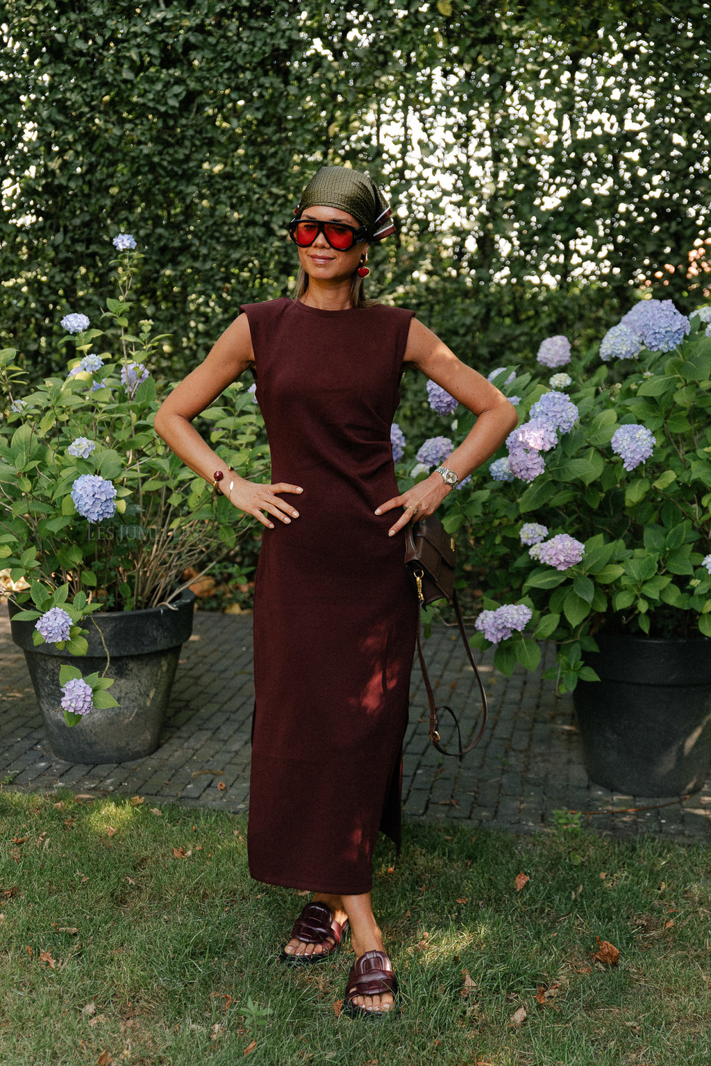 YASPina SL long dress port royale