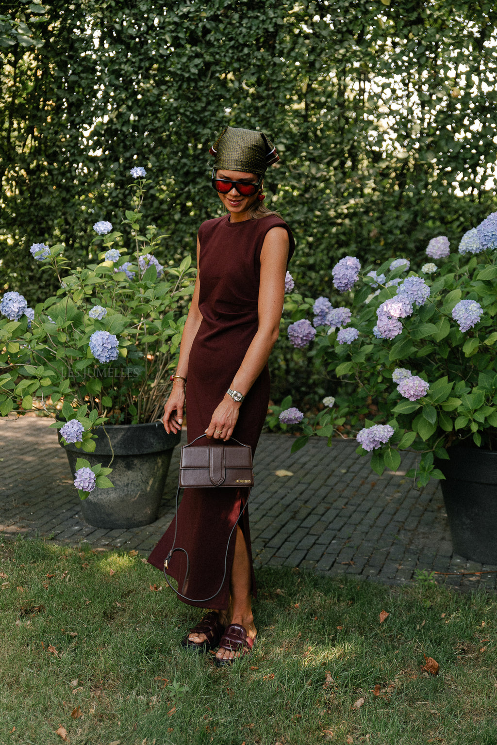 YASPina SL long dress port royale