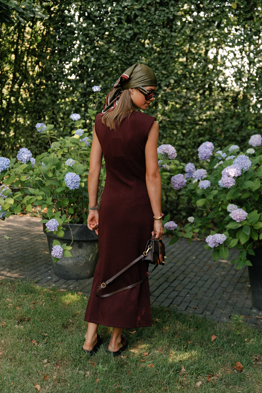 YASPina SL long dress port royale