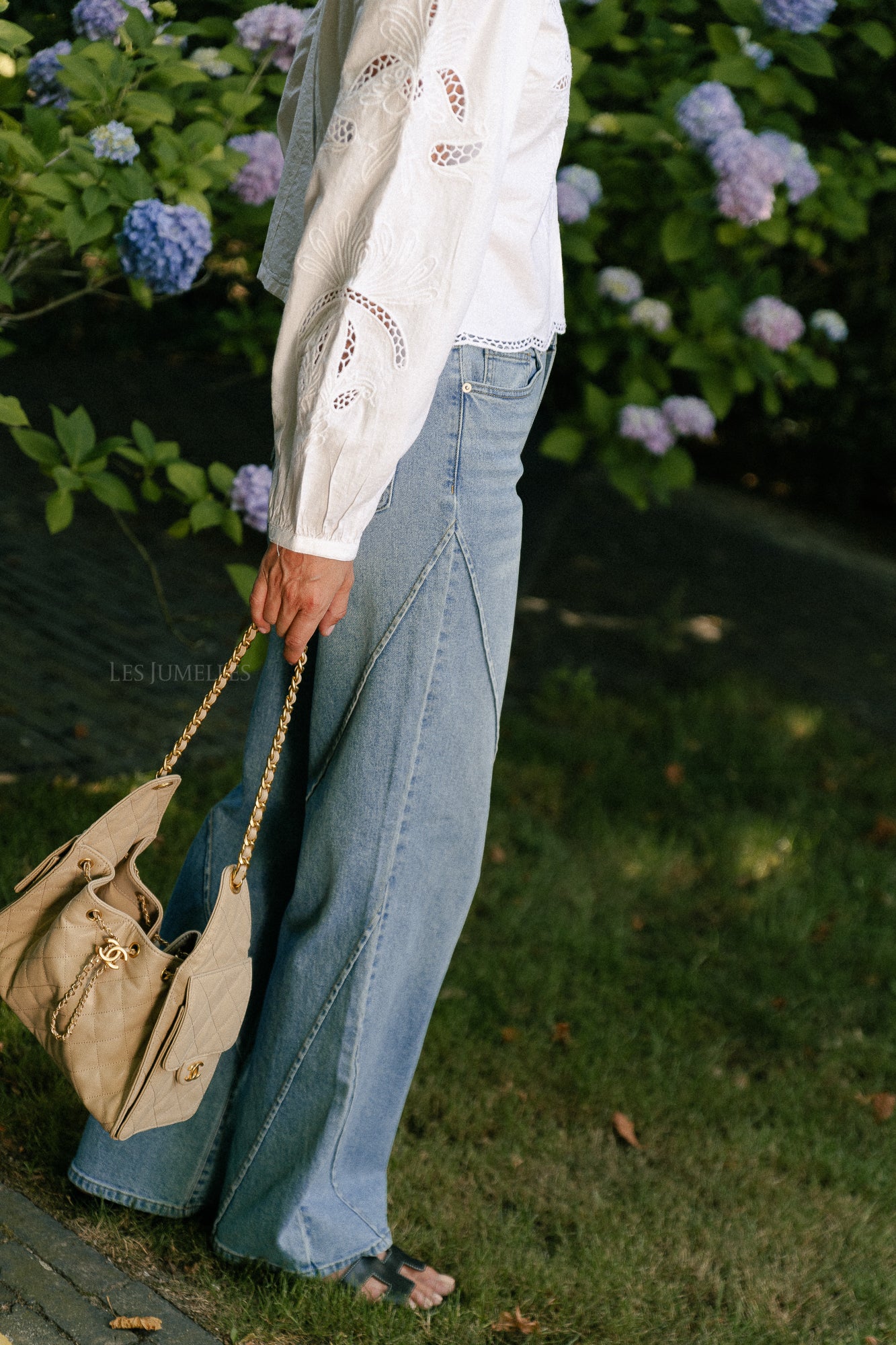 YASCeca HMW straight jeans medium blue denim