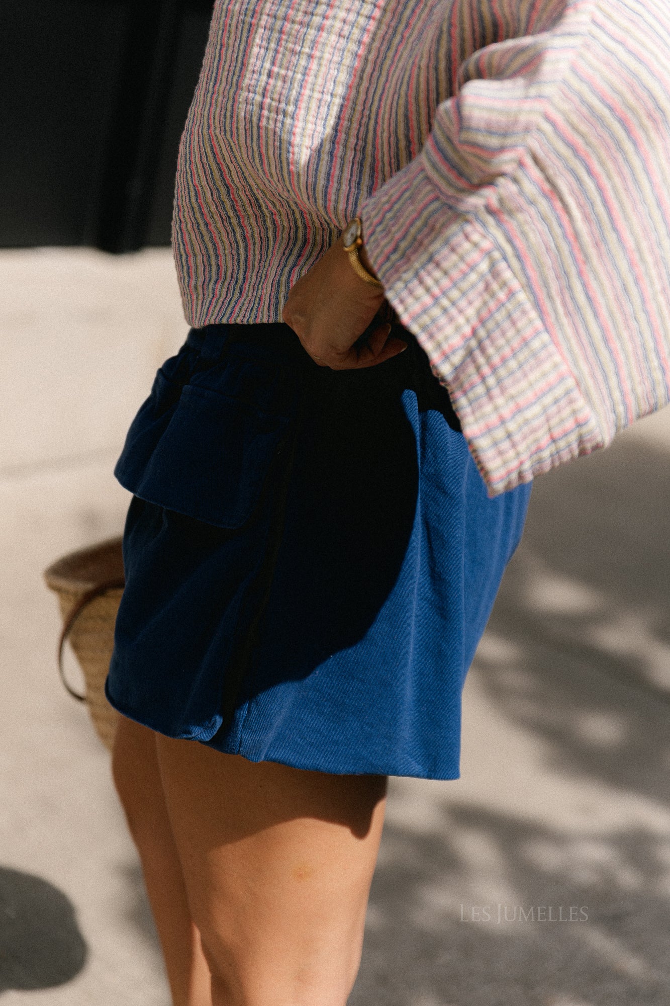 Alexandra balloon fit shorts true navy