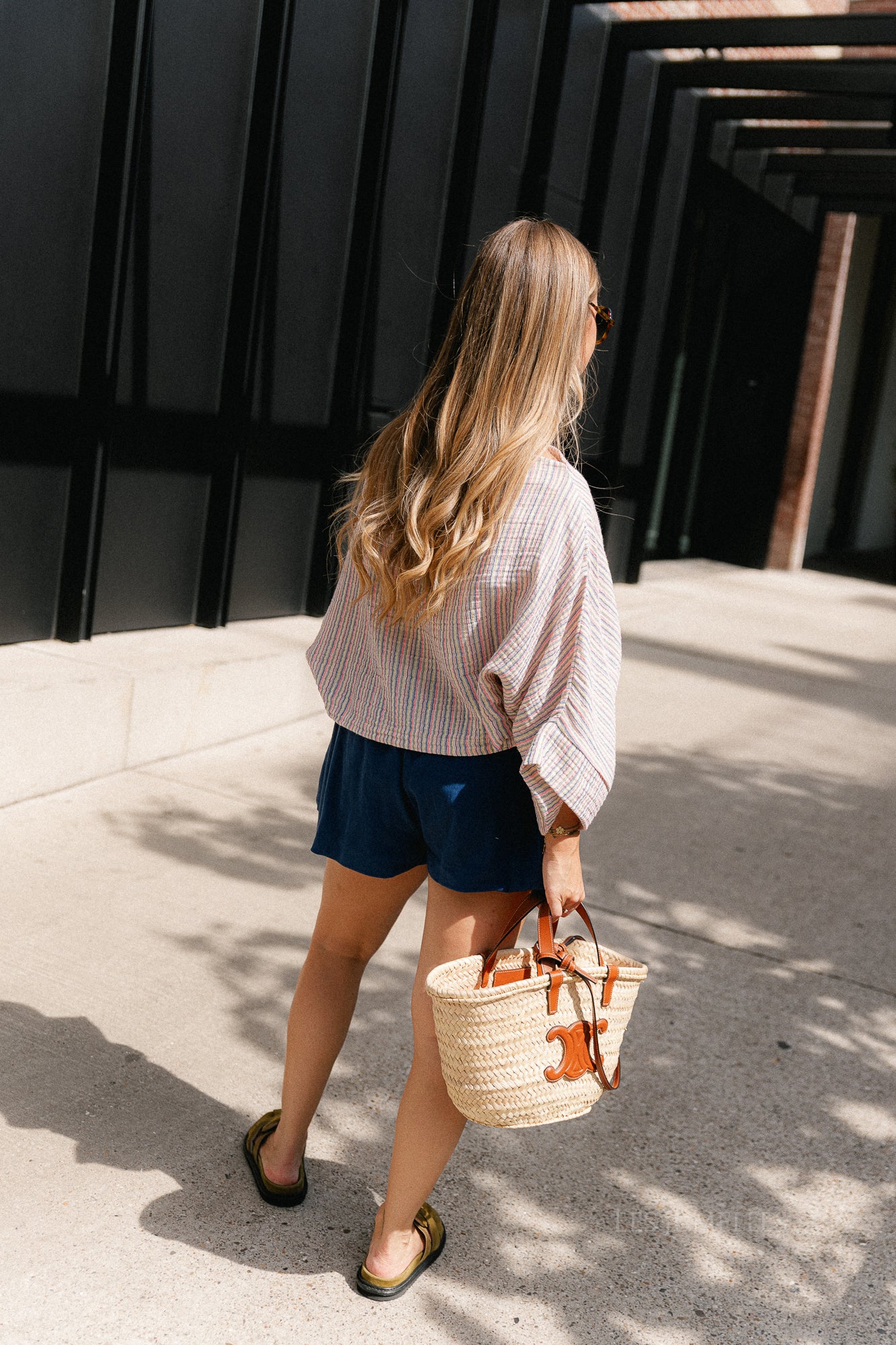 Alexandra balloon fit shorts true navy