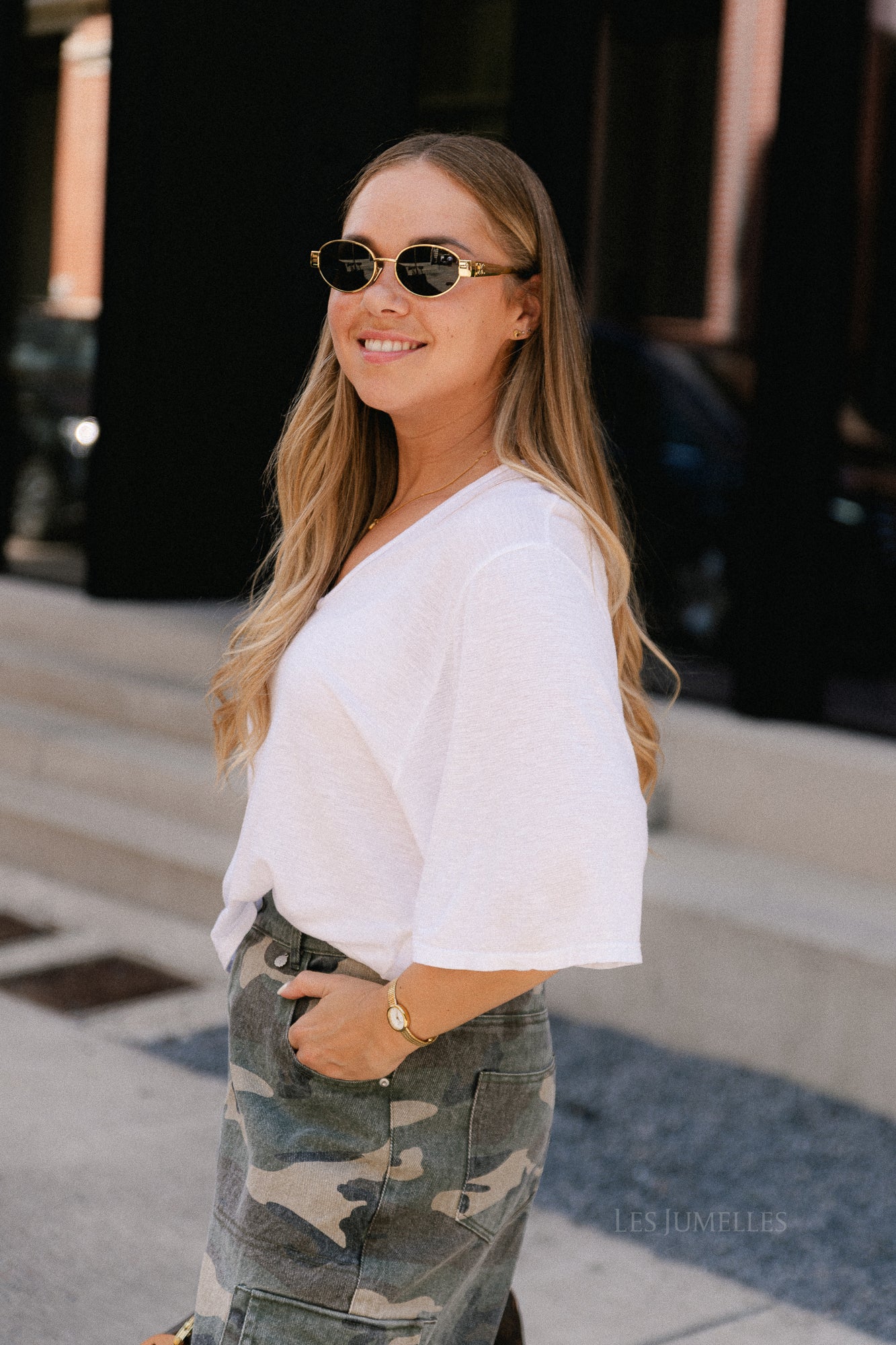 Céleste SS T-shirt white